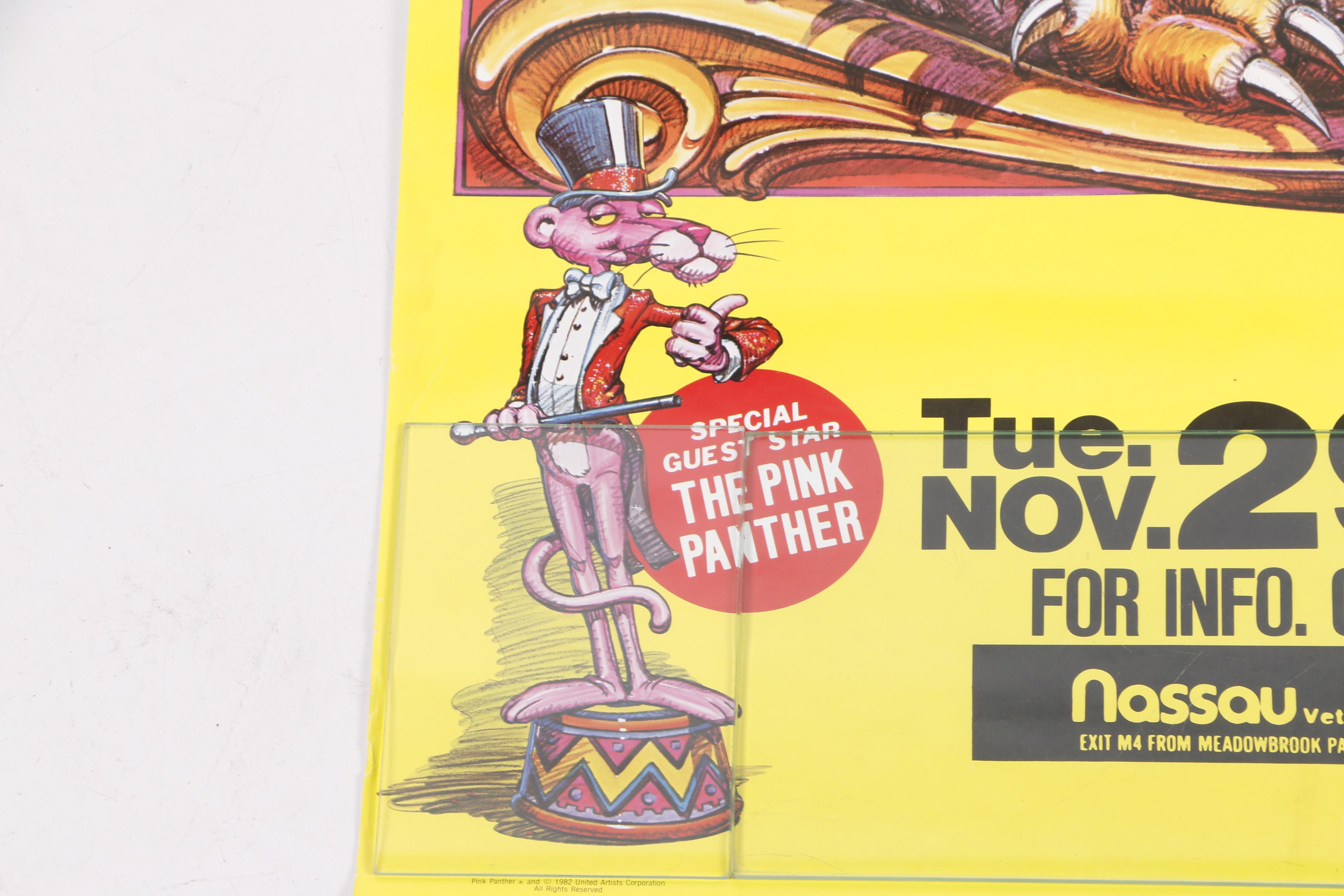 1981-1984 Ringling Bros. and Barnum & Bailey Circus Offset Lithograph Posters