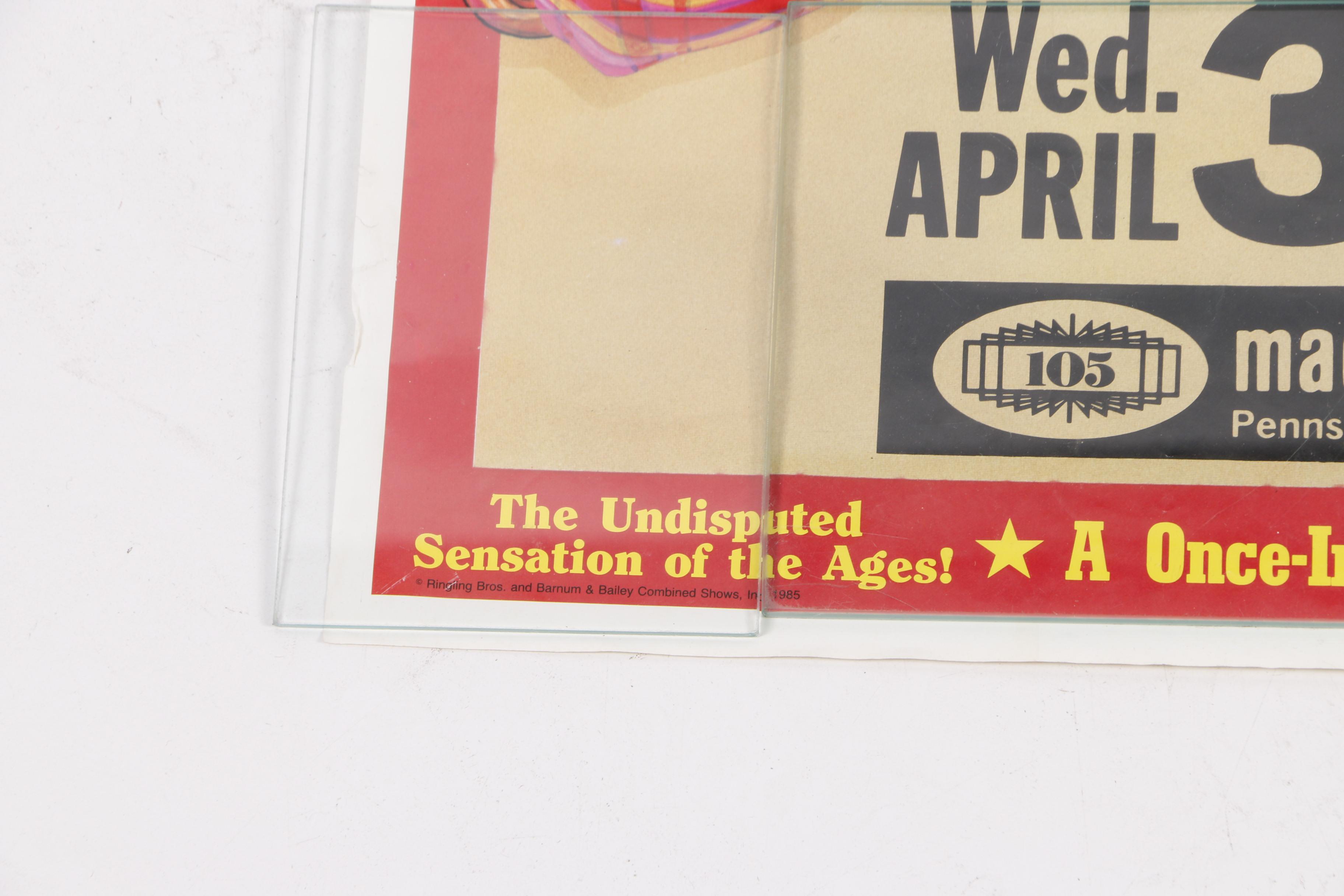 1981-1984 Ringling Bros. and Barnum & Bailey Circus Offset Lithograph Posters