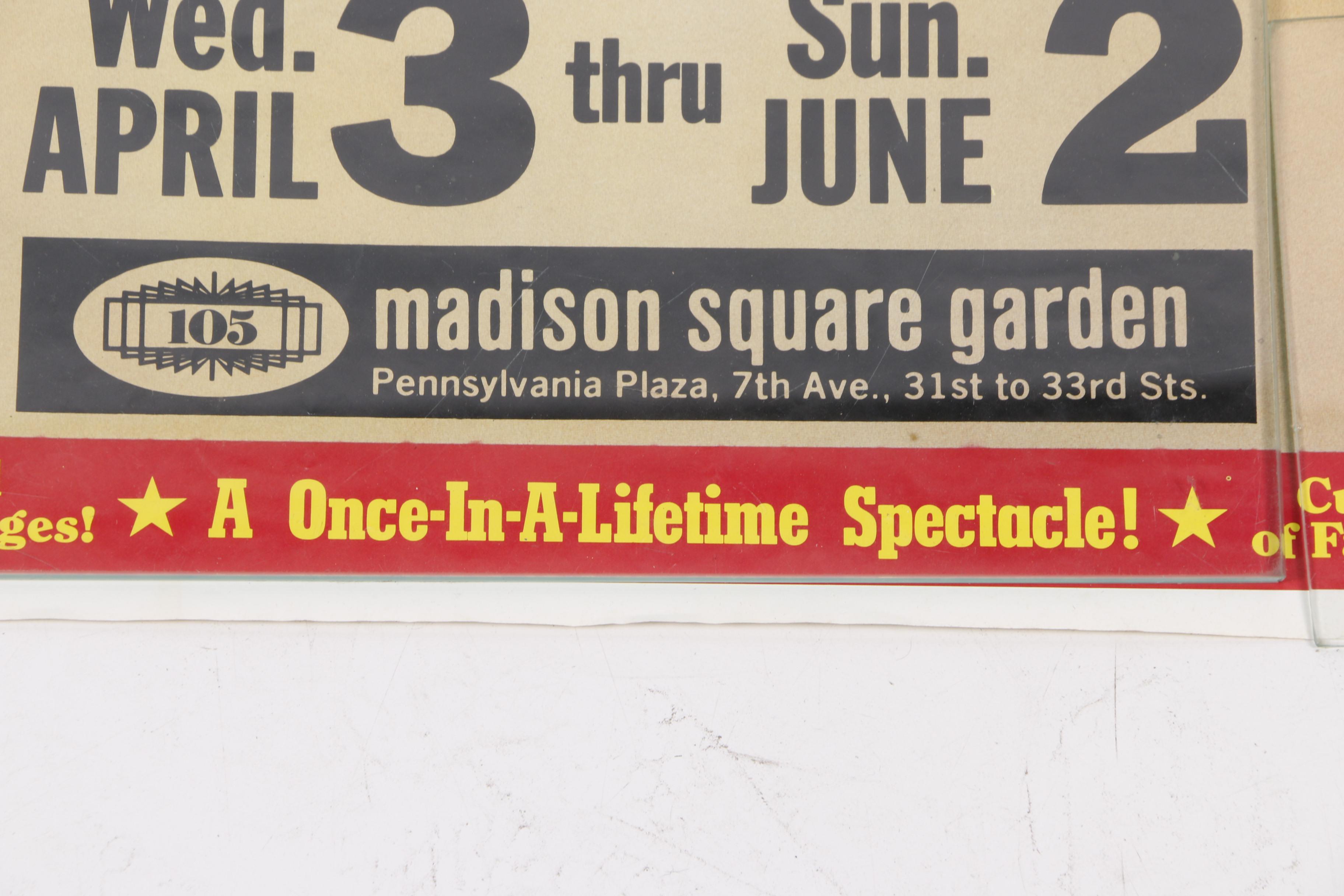 1981-1984 Ringling Bros. and Barnum & Bailey Circus Offset Lithograph Posters