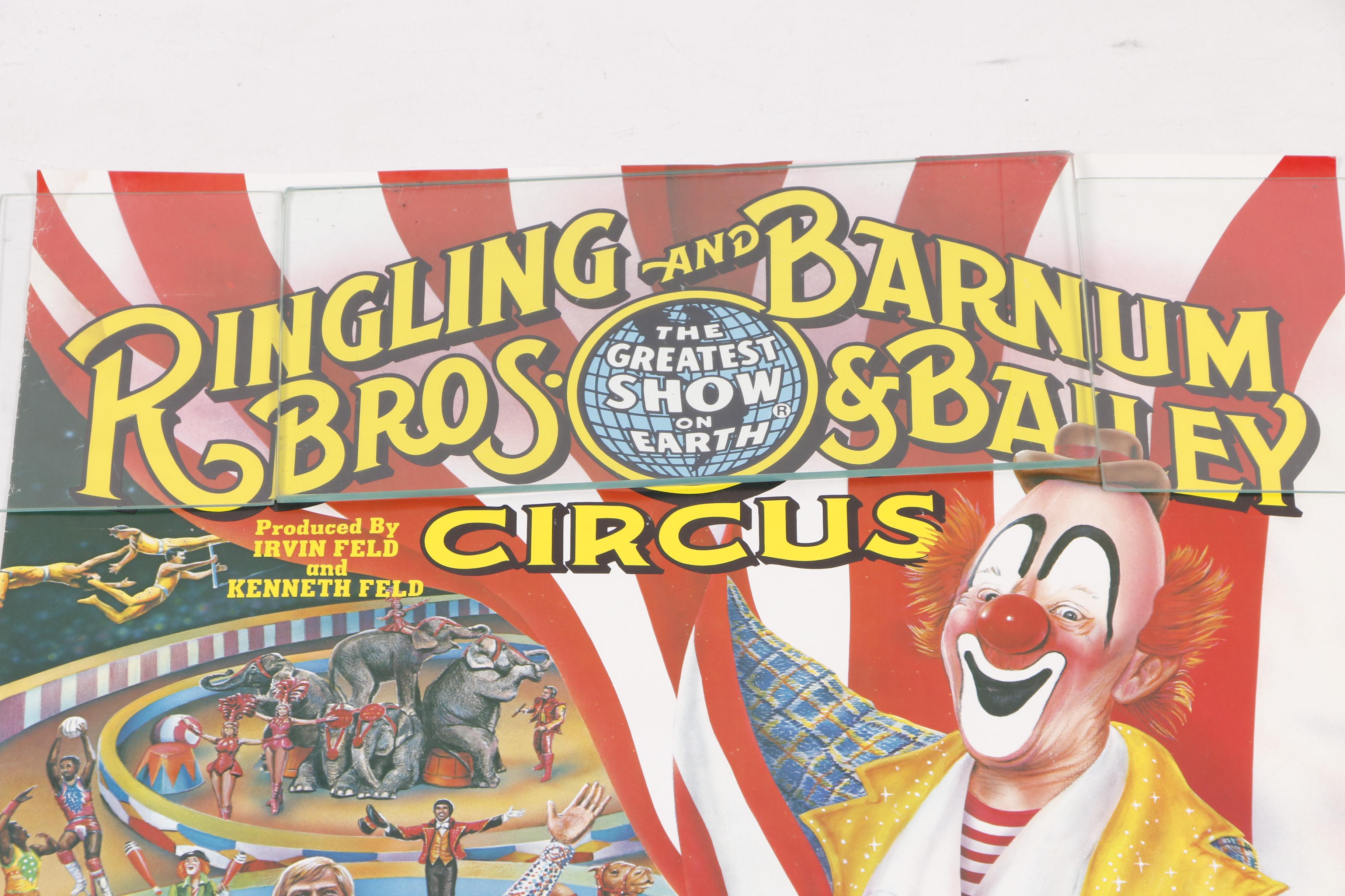 1981-1984 Ringling Bros. and Barnum & Bailey Circus Offset Lithograph Posters