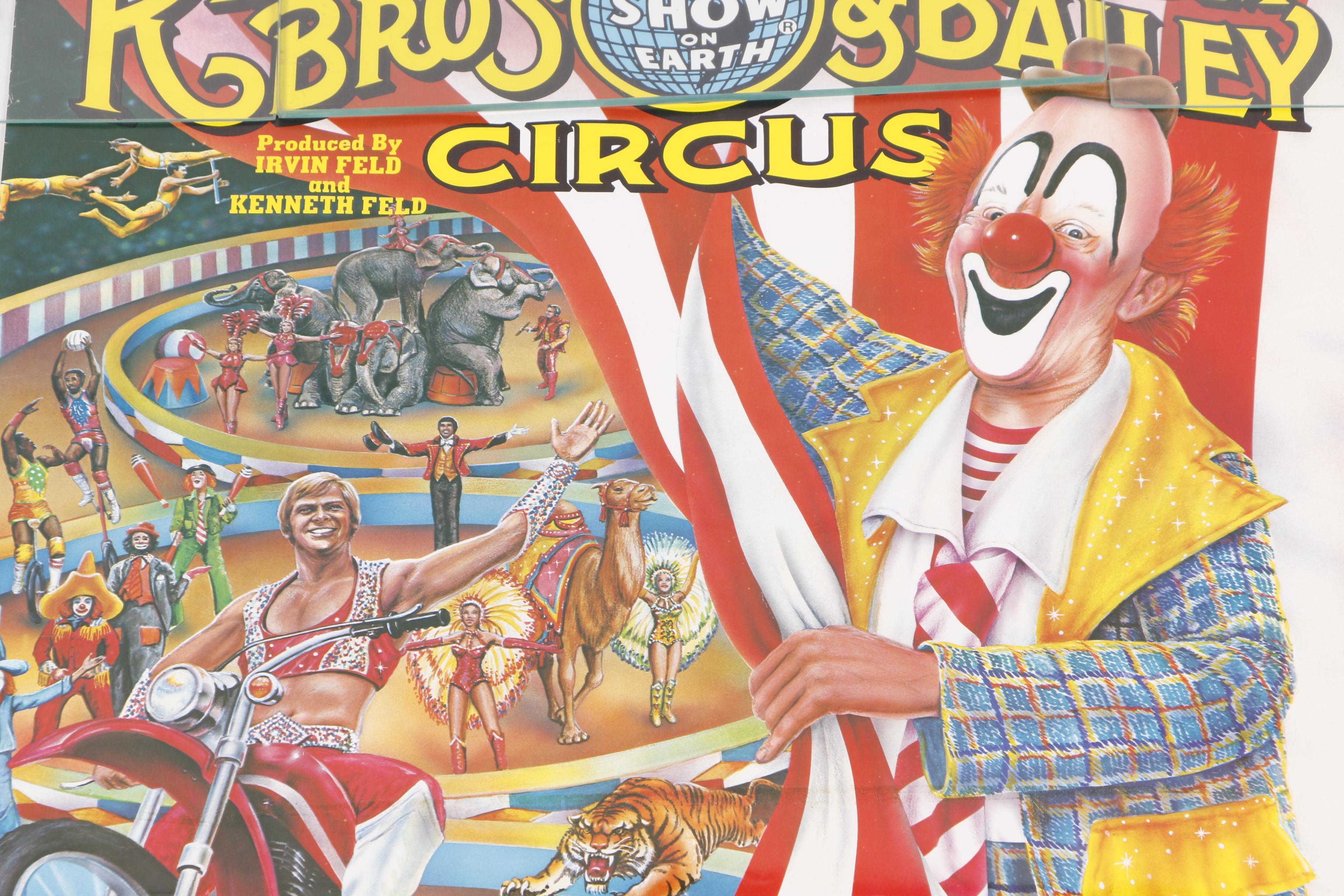 1981-1984 Ringling Bros. and Barnum & Bailey Circus Offset Lithograph Posters