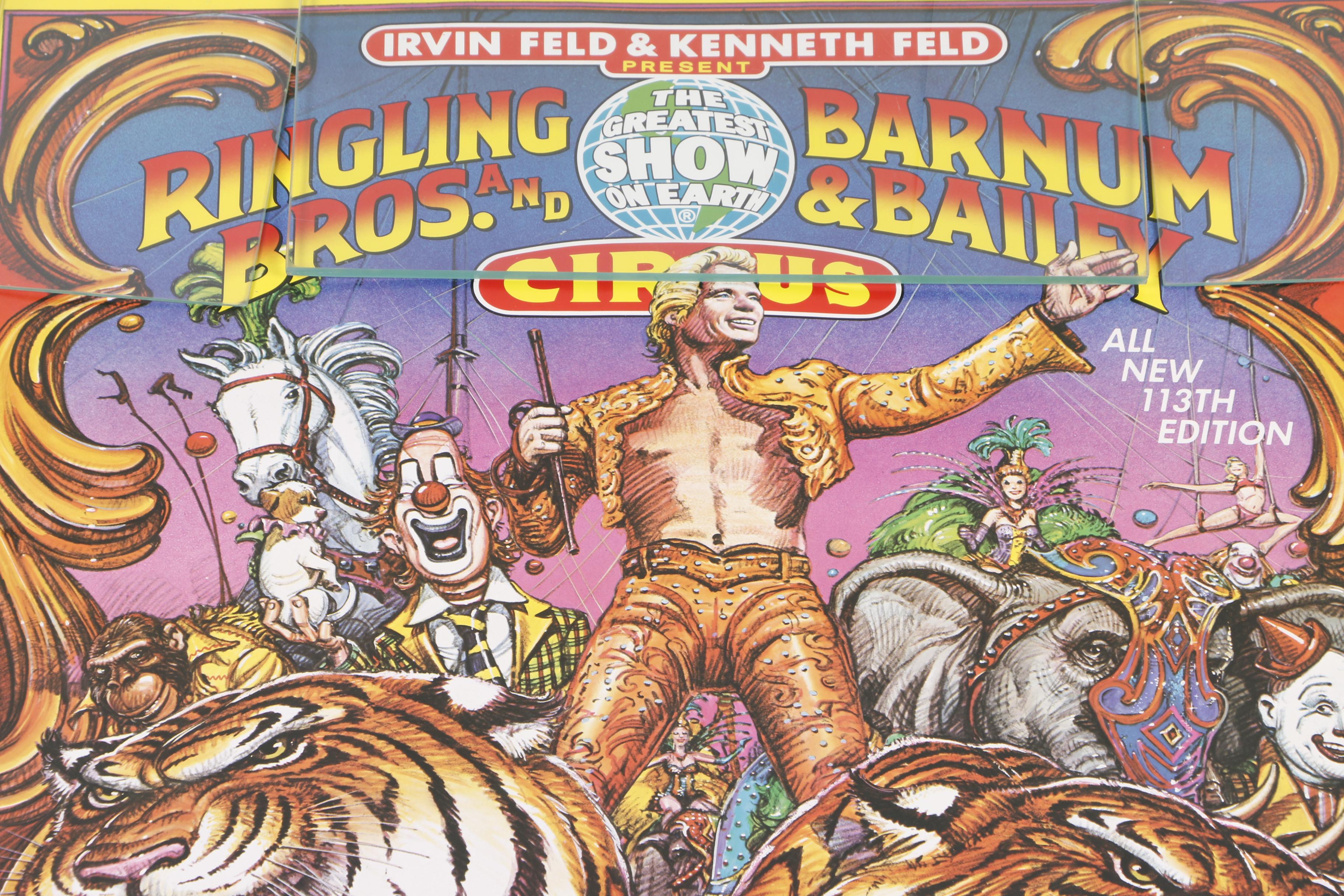 1981-1984 Ringling Bros. and Barnum & Bailey Circus Offset Lithograph Posters