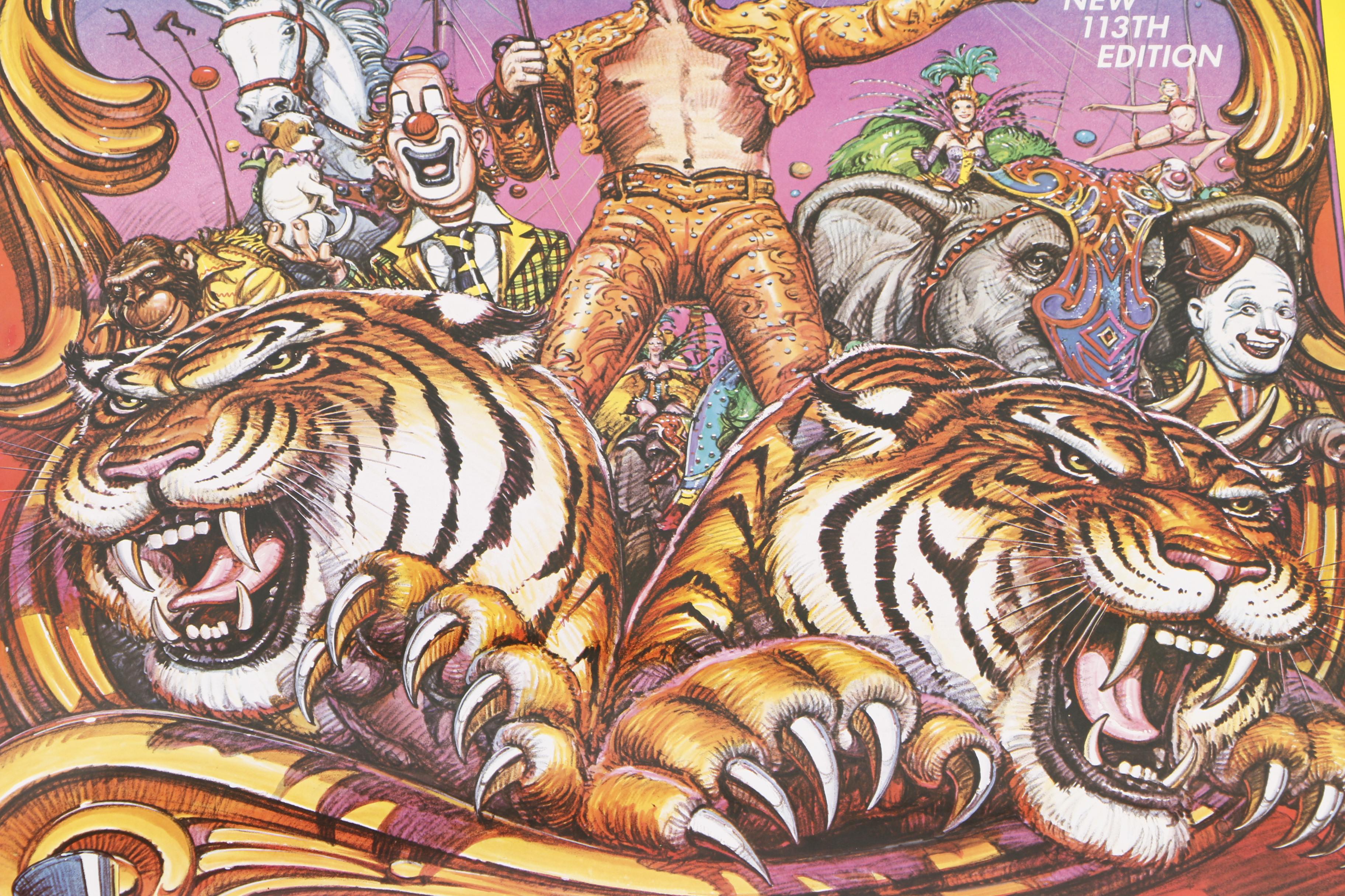 1981-1984 Ringling Bros. and Barnum & Bailey Circus Offset Lithograph Posters