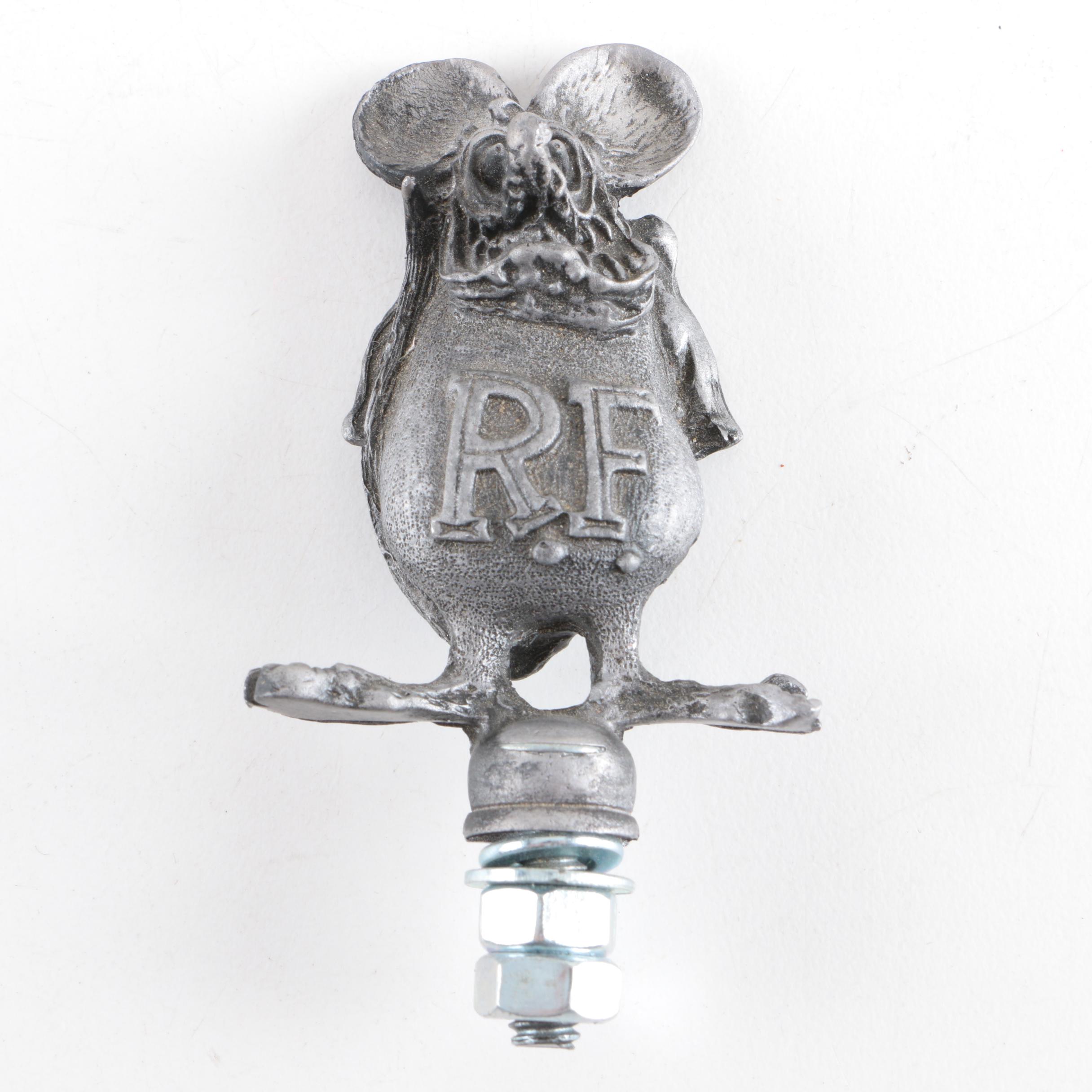 Rat Fink Hot Rod Hood Ornament