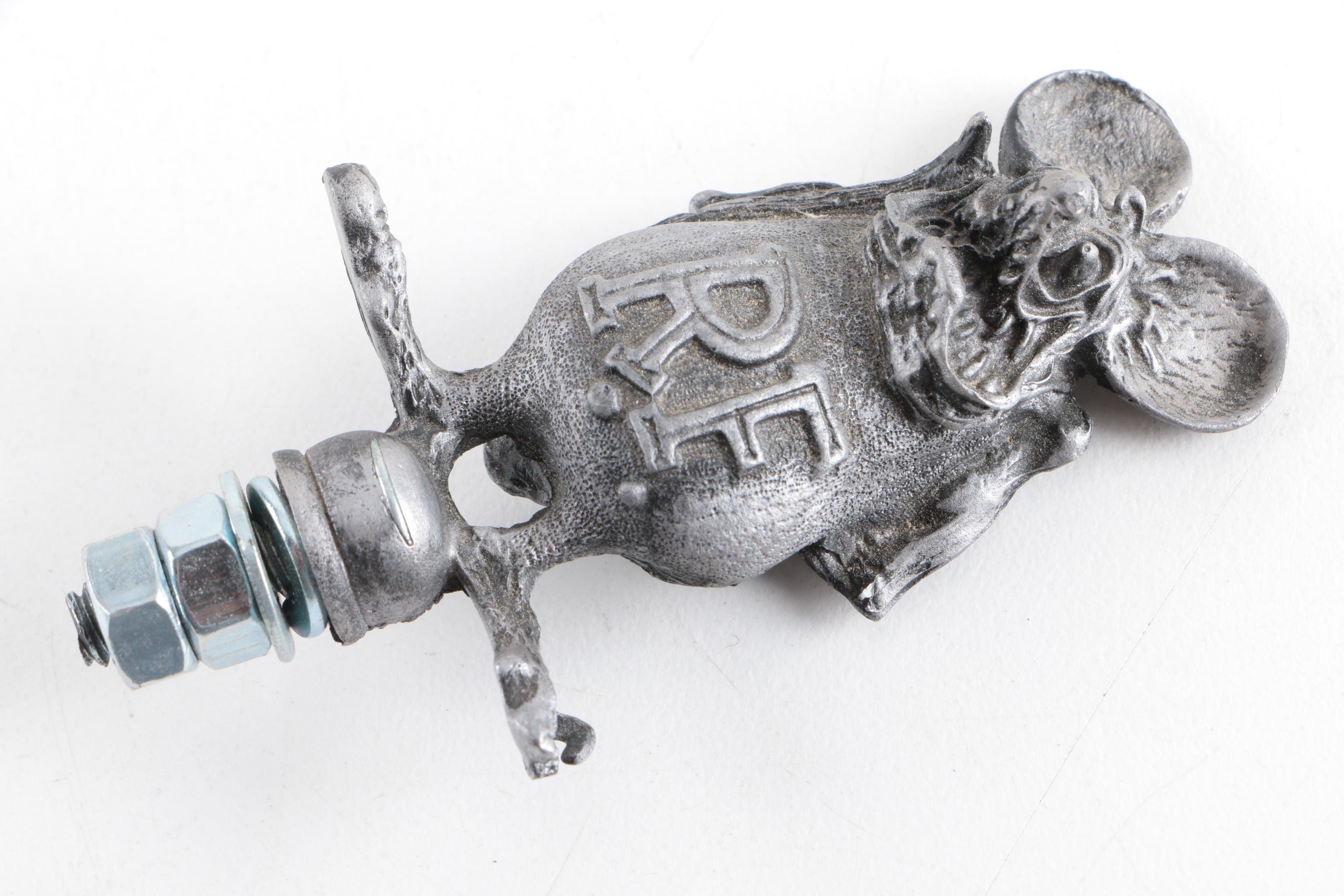 Rat Fink Hot Rod Hood Ornament