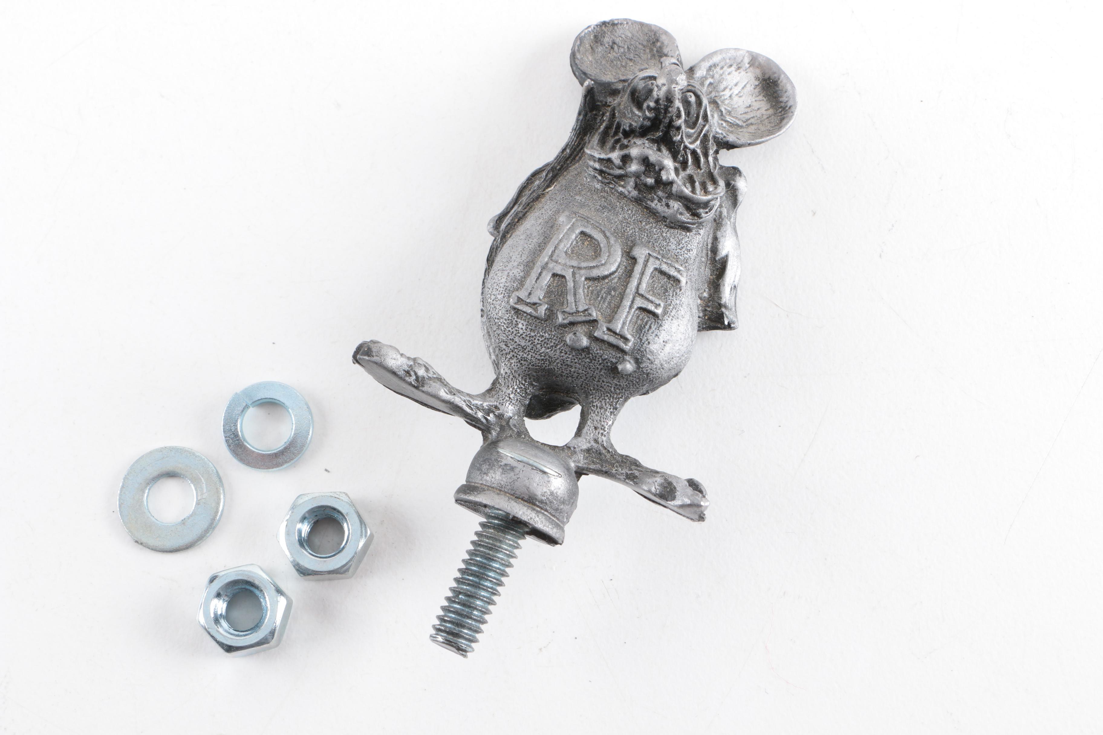 Rat Fink Hot Rod Hood Ornament