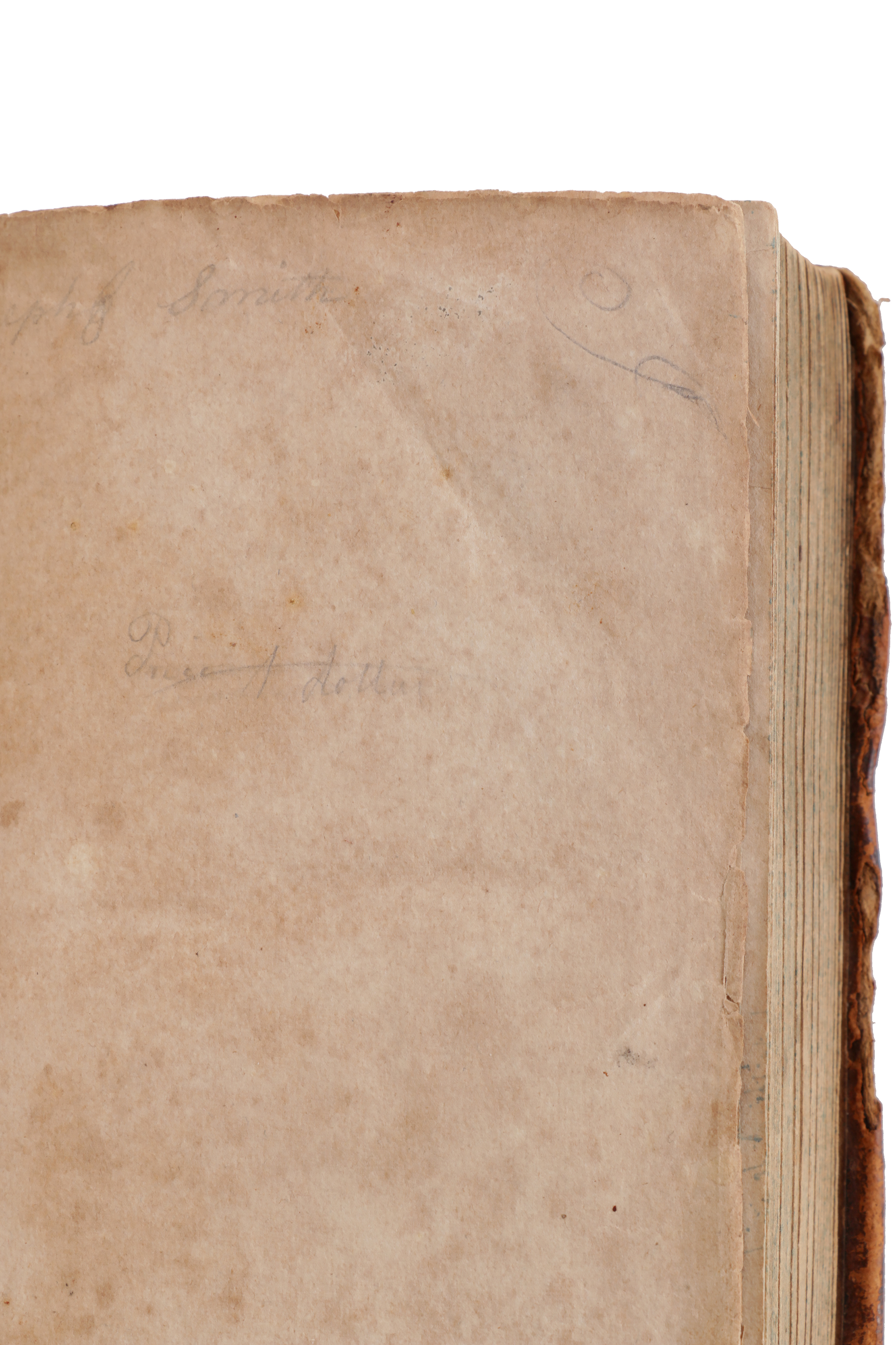 1830 Pugh Family Palmyra First Edition "Book of Mormon"