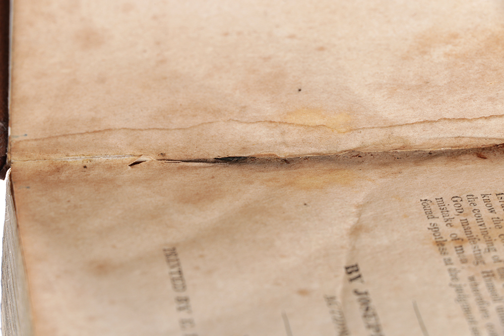 1830 Pugh Family Palmyra First Edition "Book of Mormon"