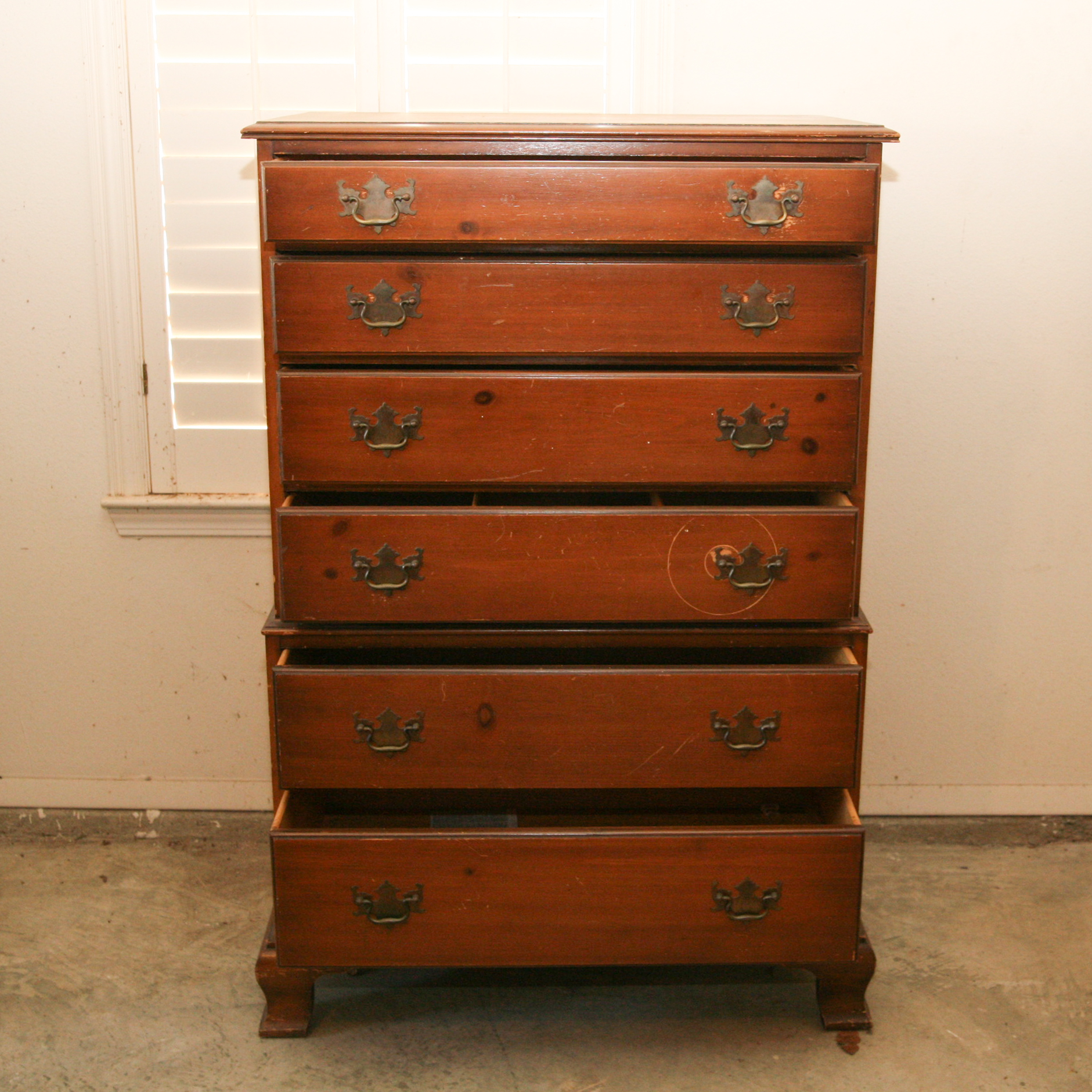 Chippendale Style Chest of Drawers by Drexel
