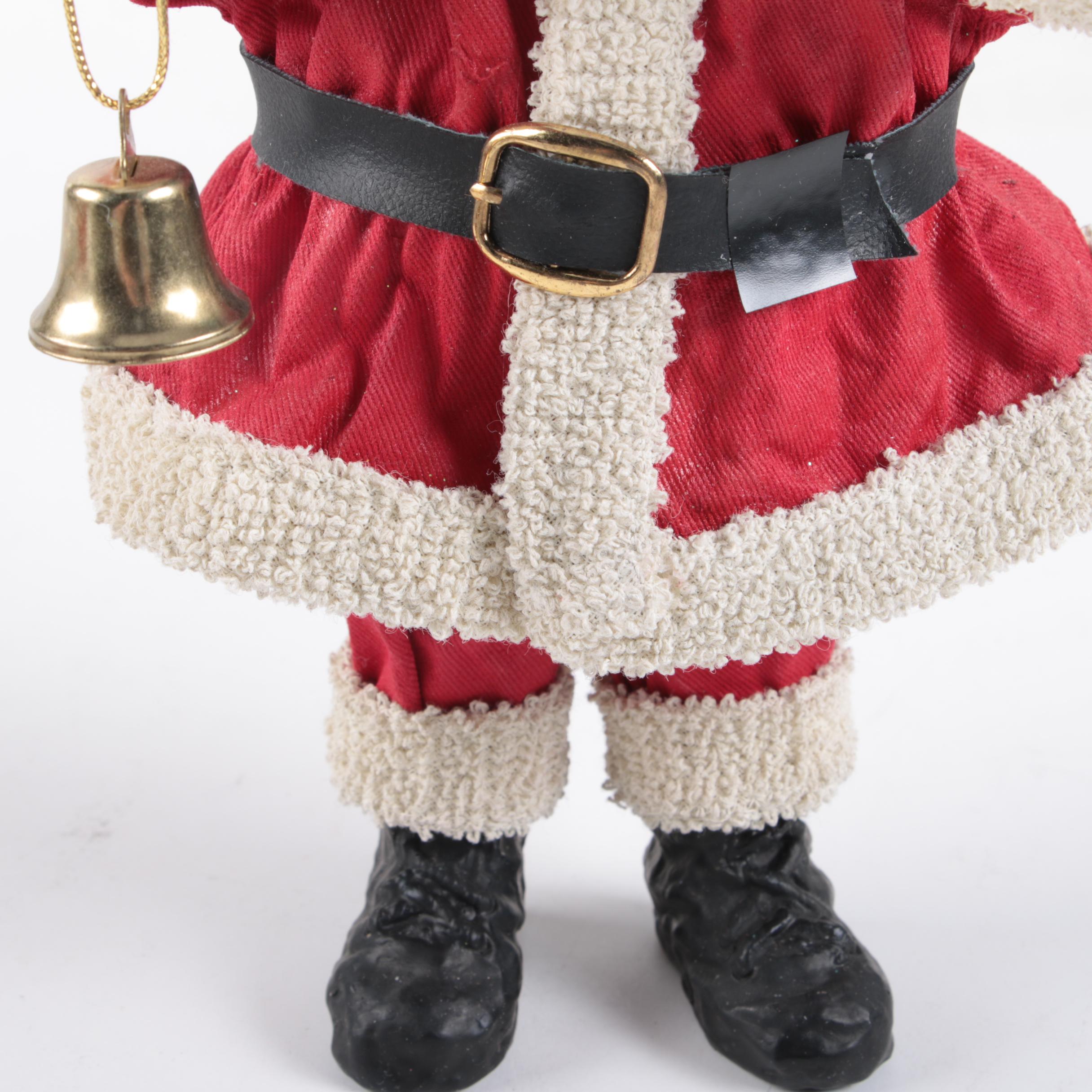 African American Santa Figurine