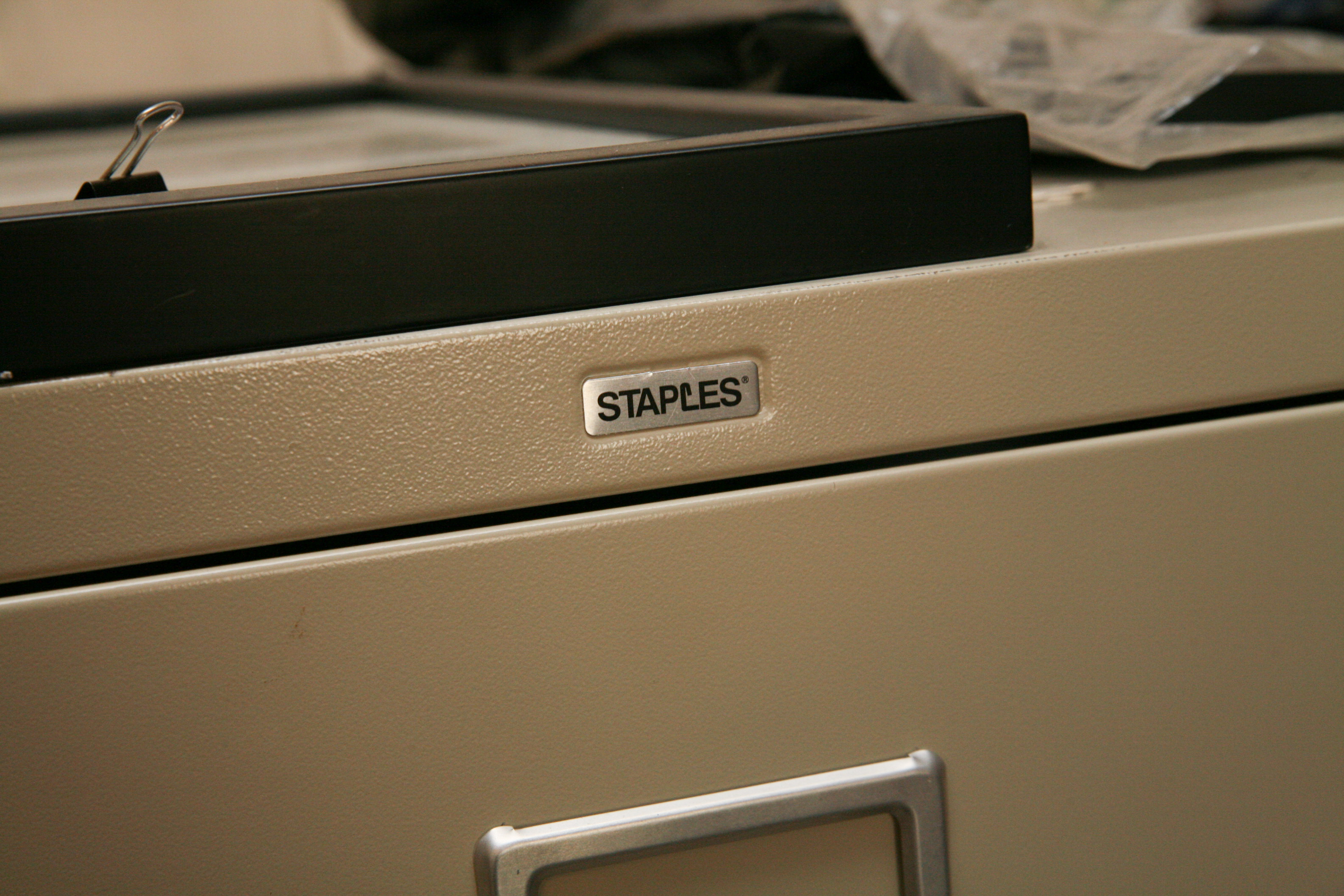 Hirsh and Staples Metal Filing Cabinets