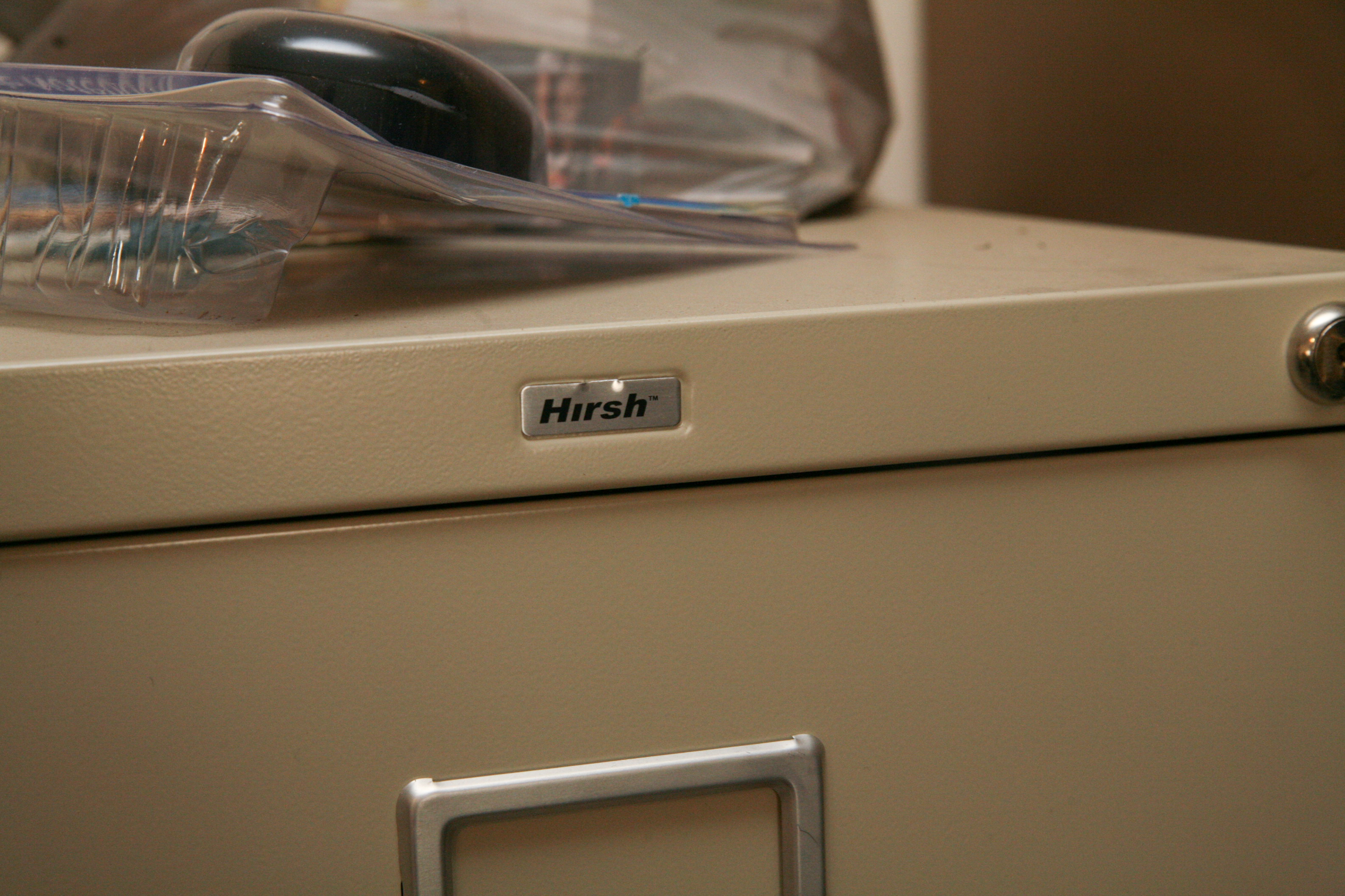 Hirsh and Staples Metal Filing Cabinets