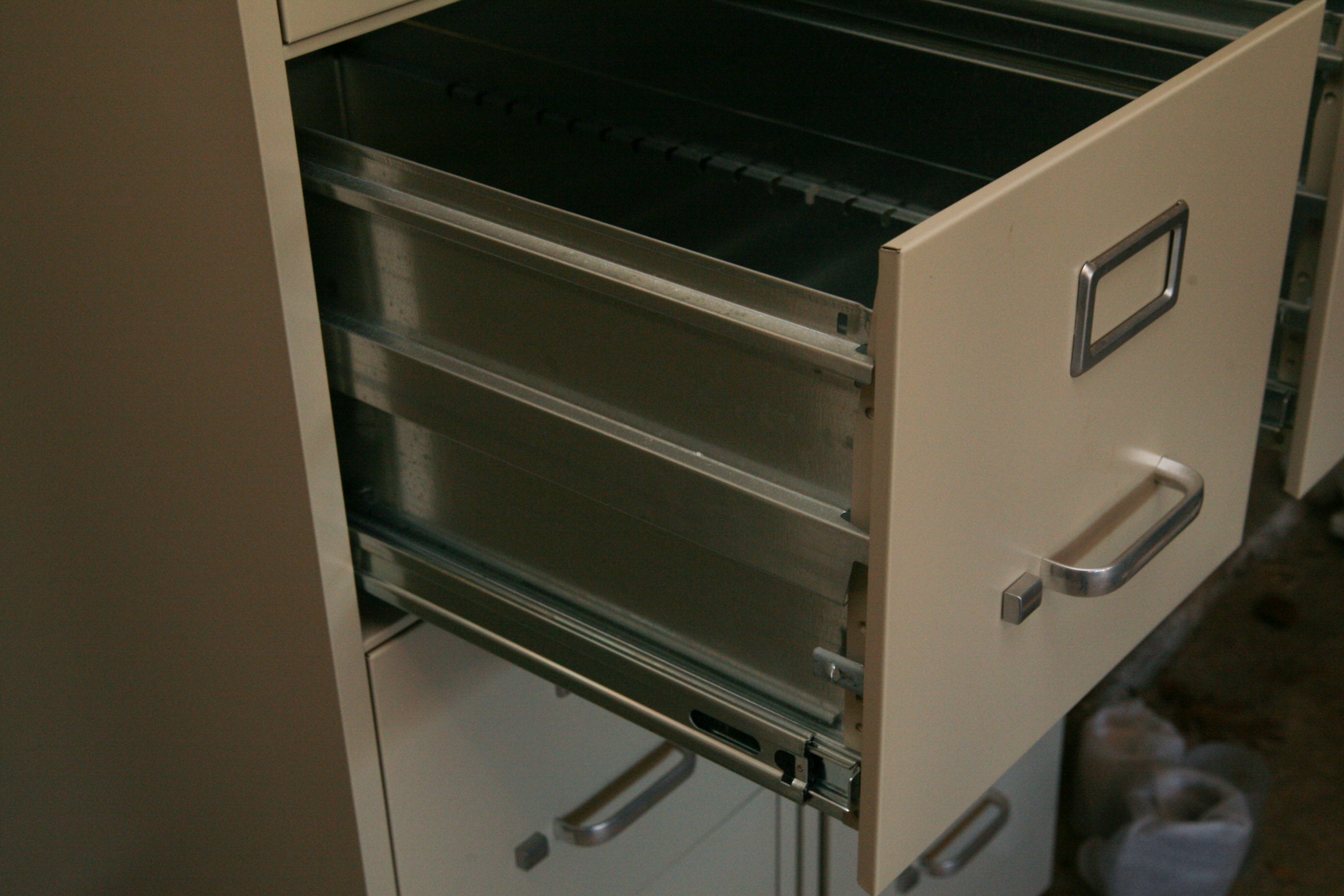 Hirsh and Staples Metal Filing Cabinets