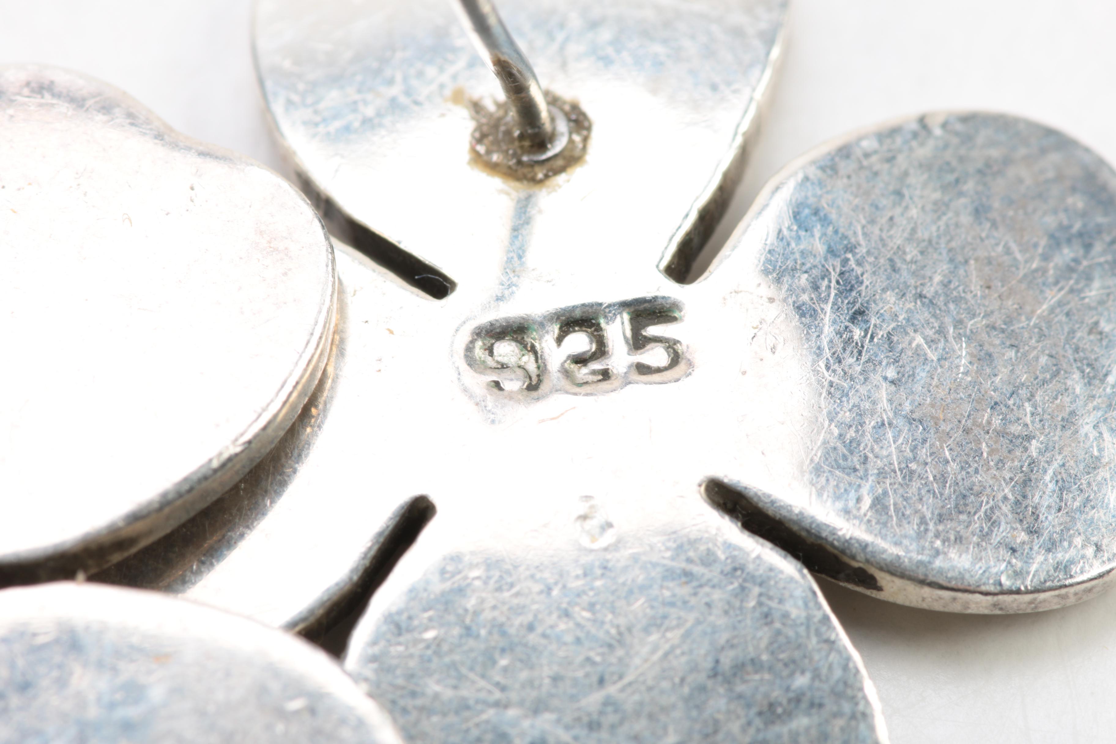 Sterling Silver Earring and Pendant Assortment