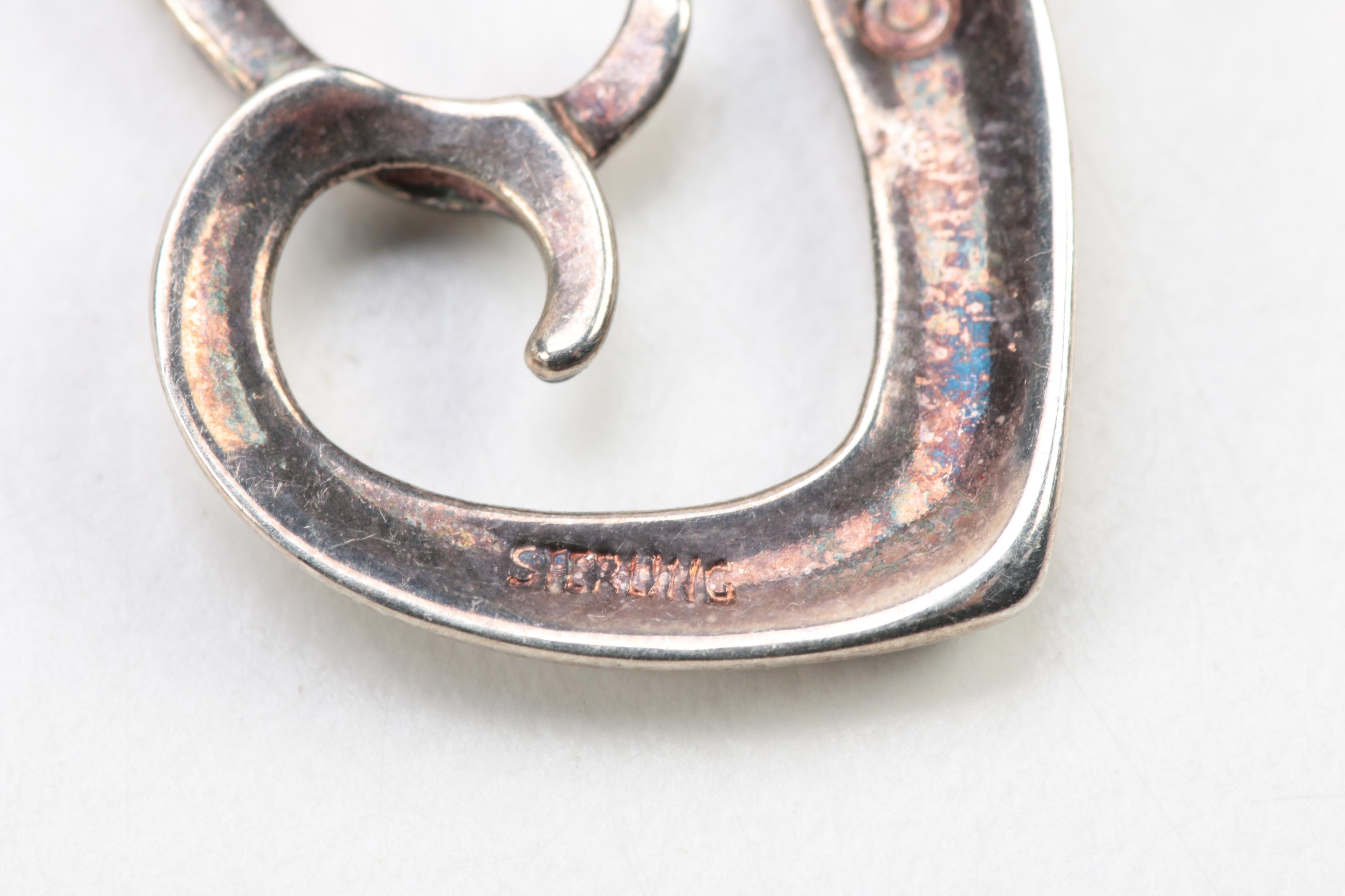 Sterling Silver Earring and Pendant Assortment