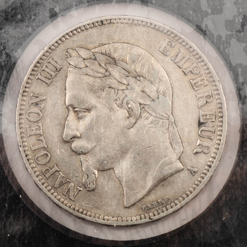 Two Antique European Silver Coins