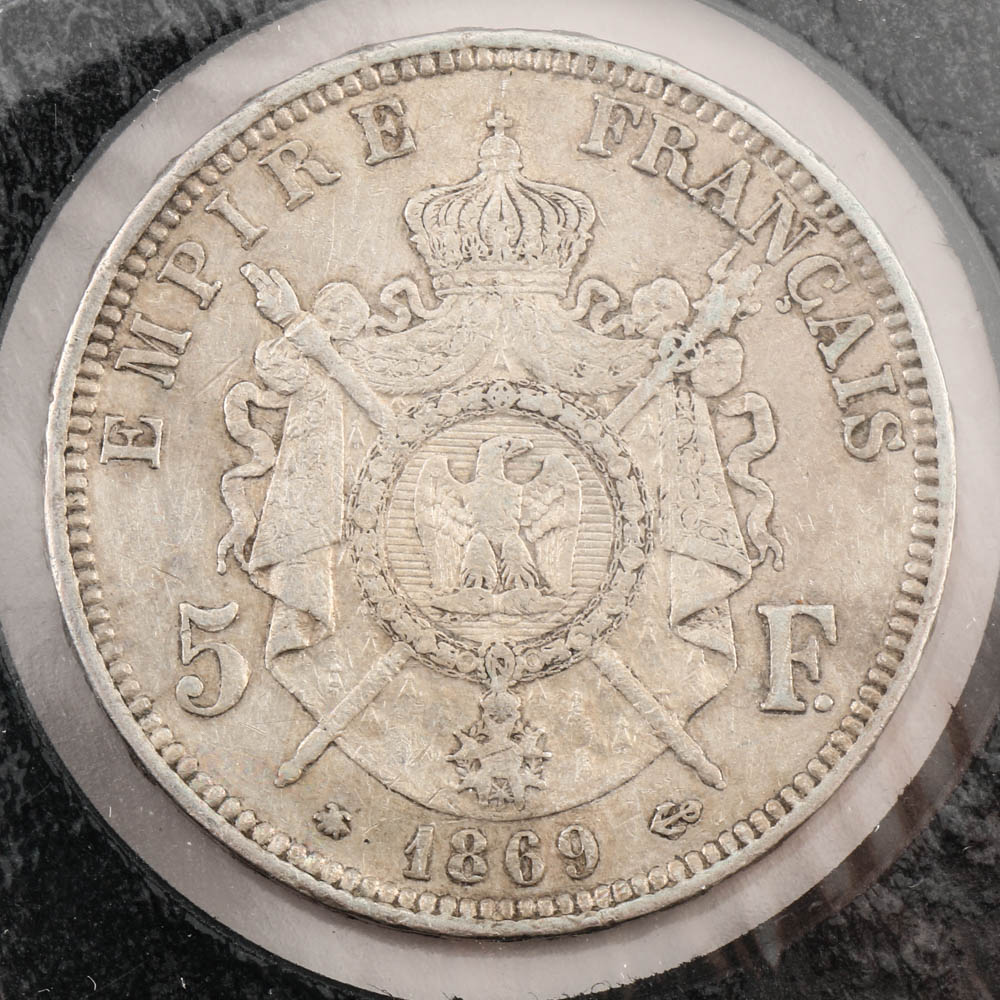 Two Antique European Silver Coins