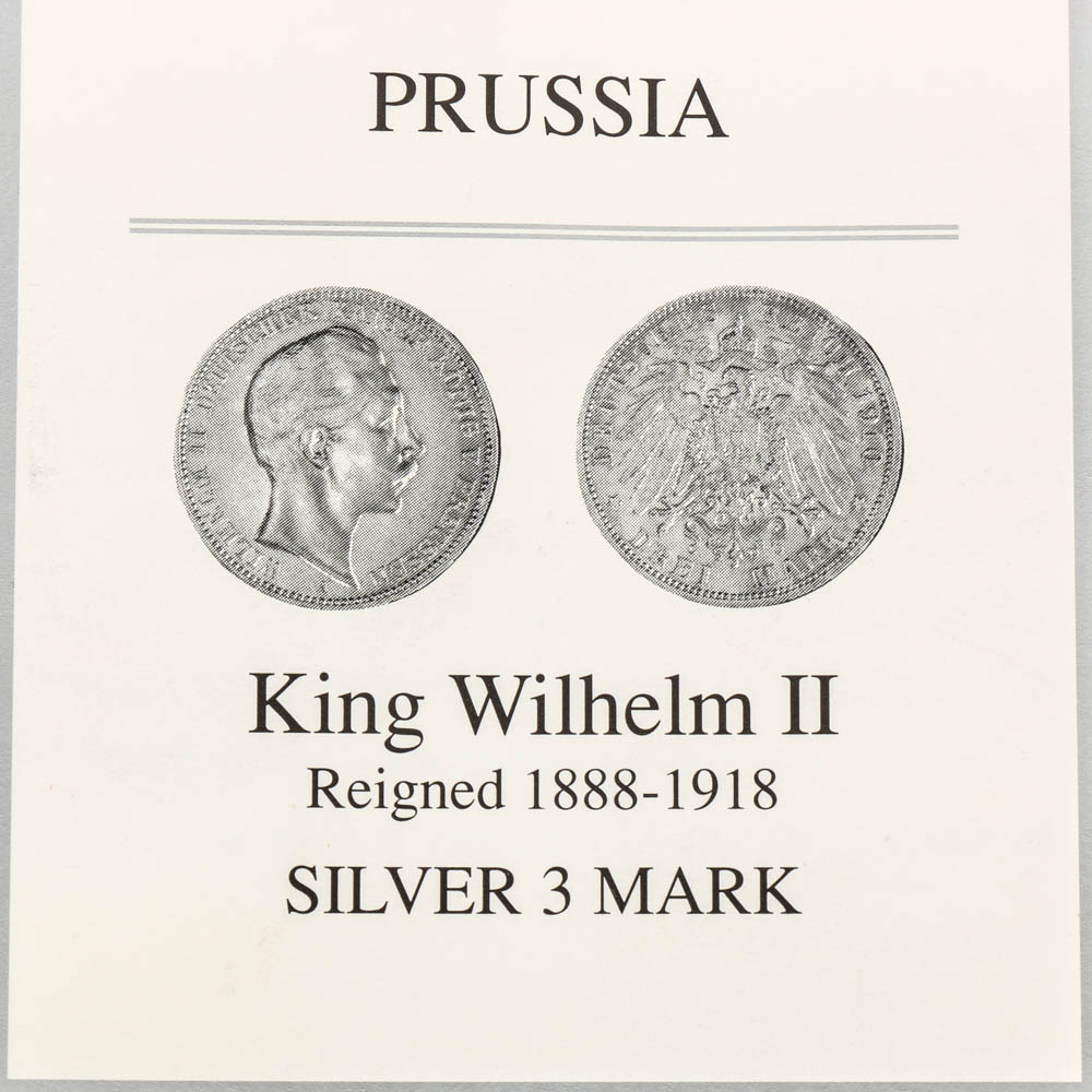 Two Antique European Silver Coins