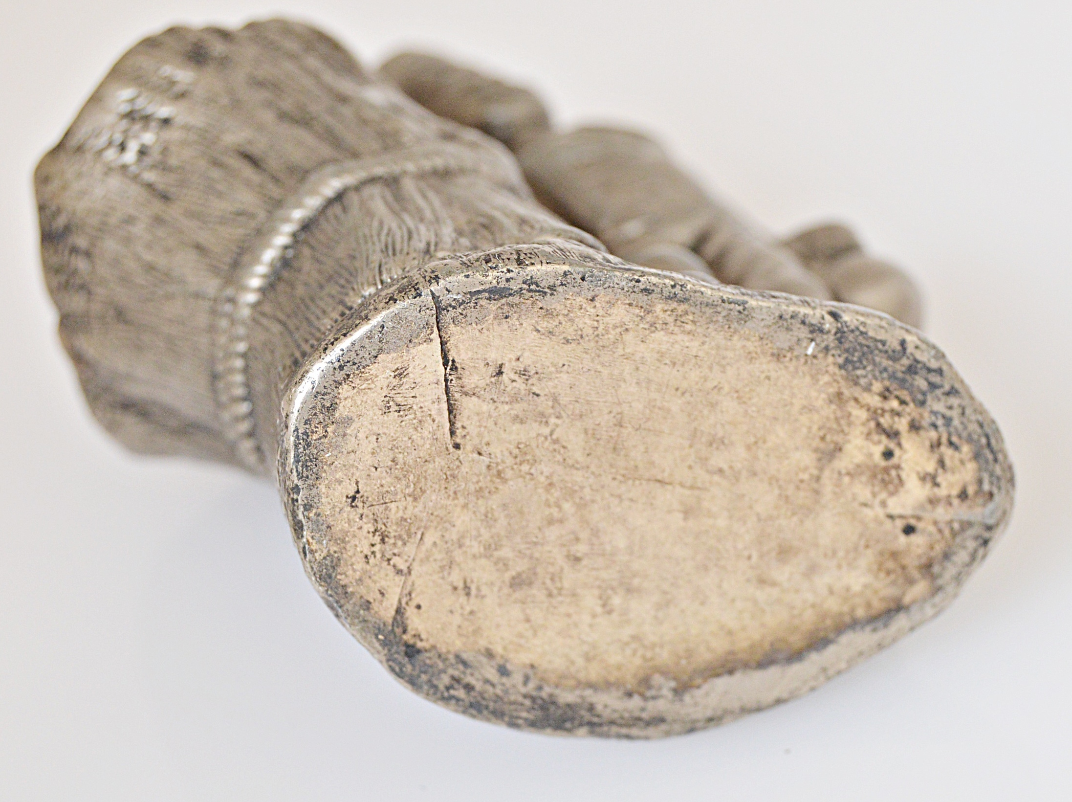 Victorian Spelter Figural Toothpick Holder