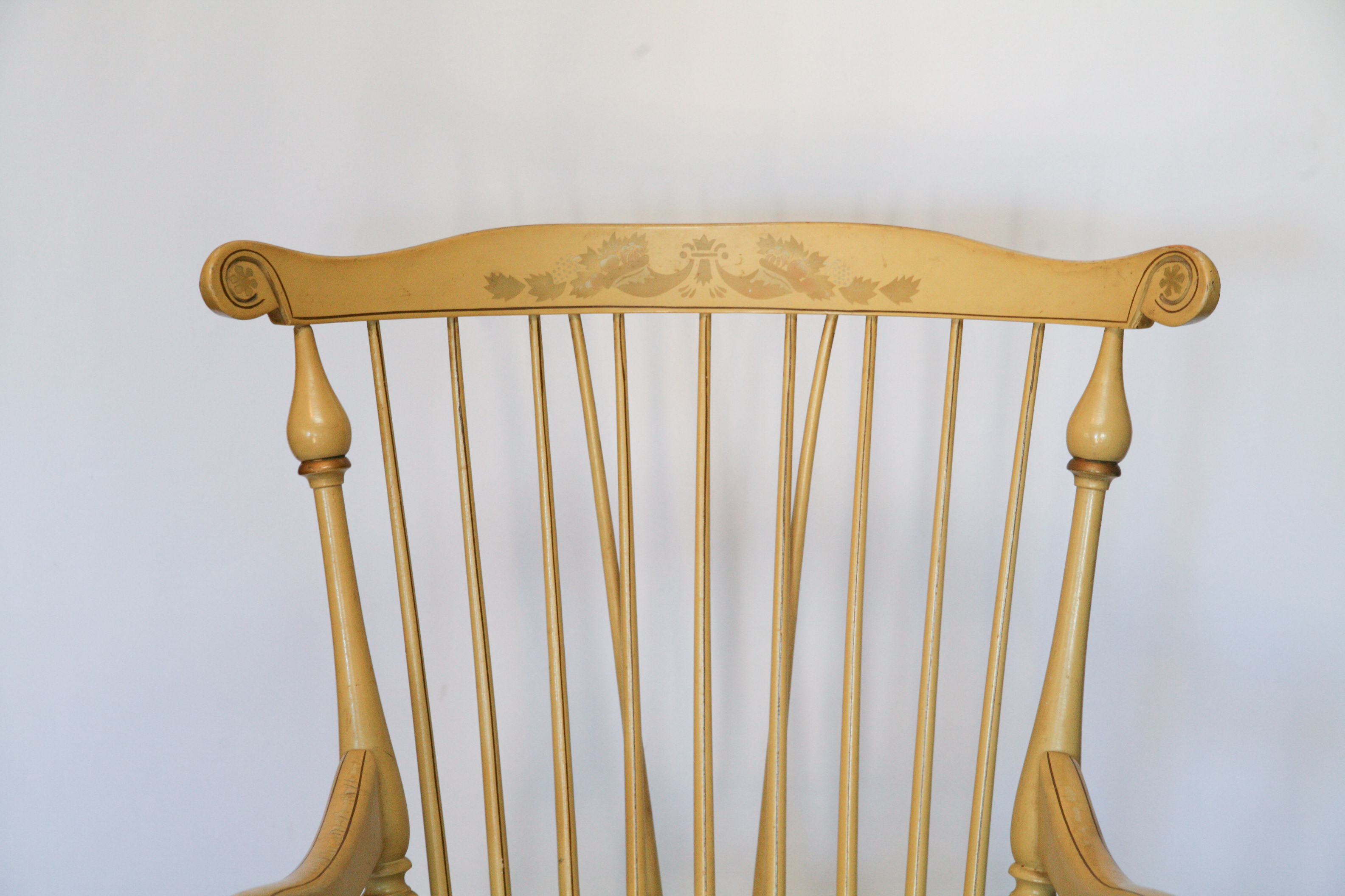 Pair of Vintage Windsor Style Armchairs