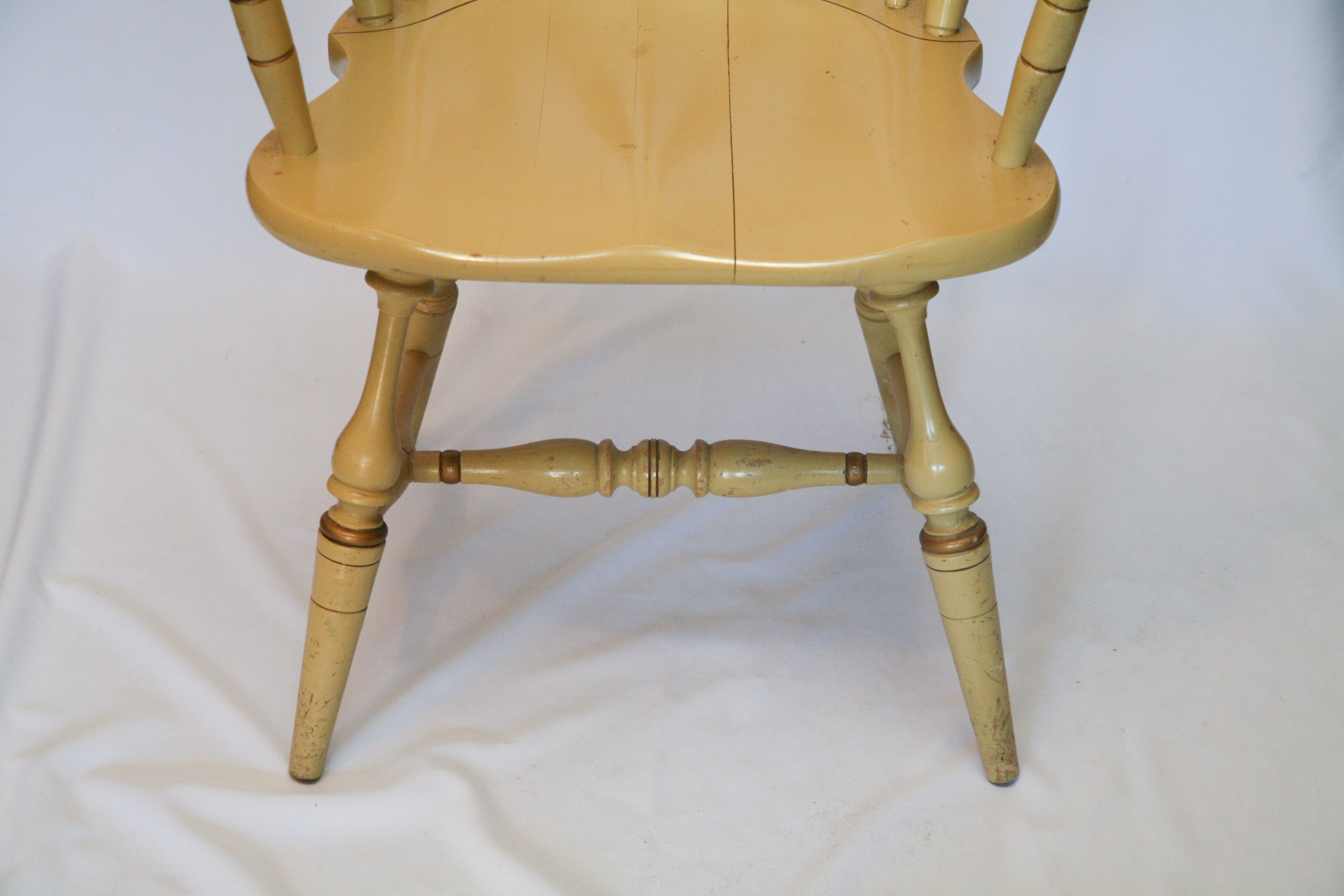 Pair of Vintage Windsor Style Armchairs