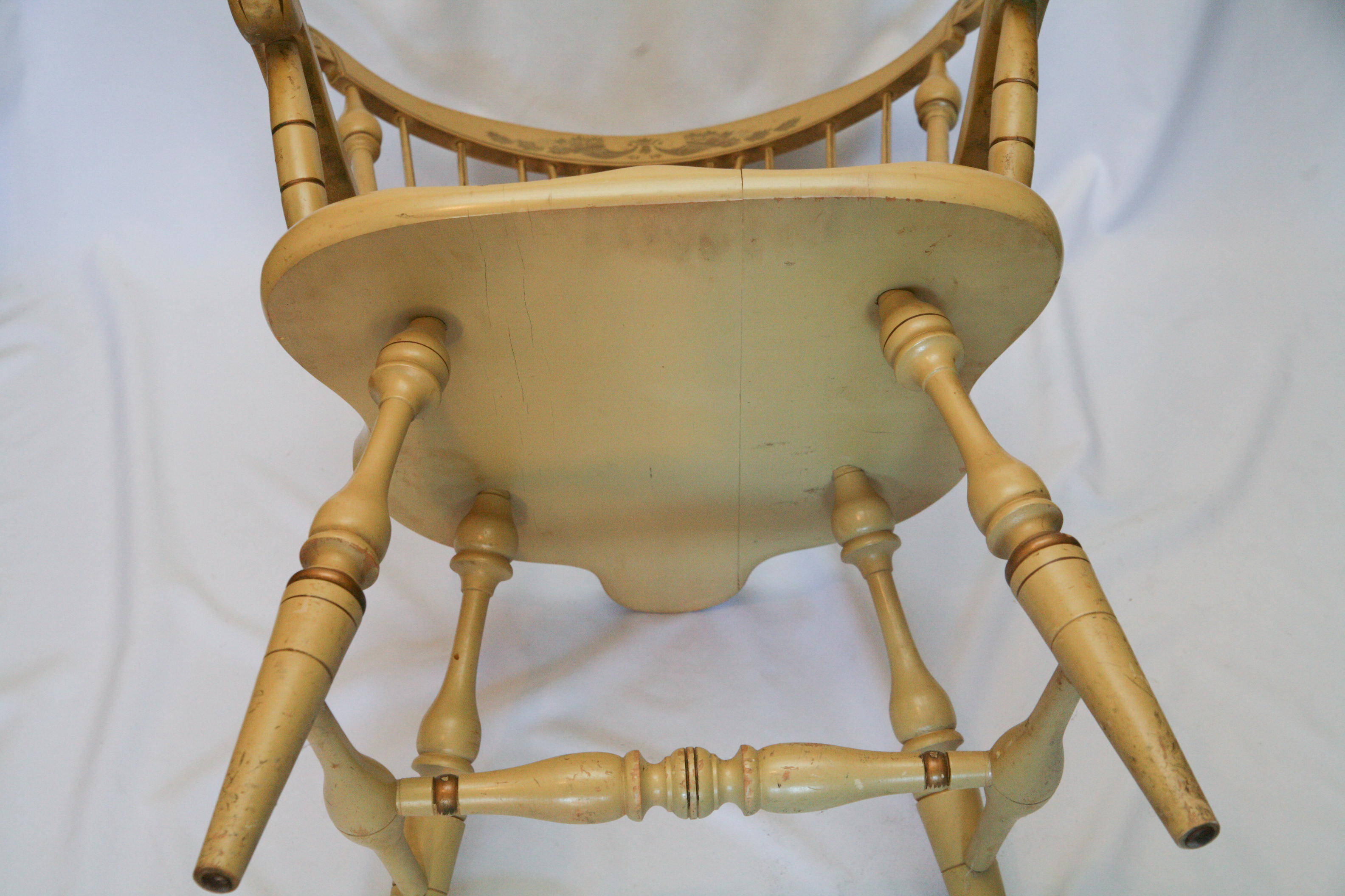 Pair of Vintage Windsor Style Armchairs
