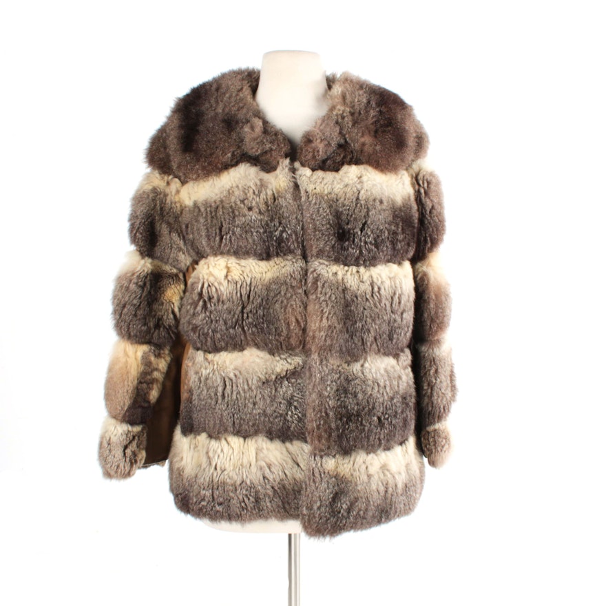 Women's Vintage Possum Fur Jacket