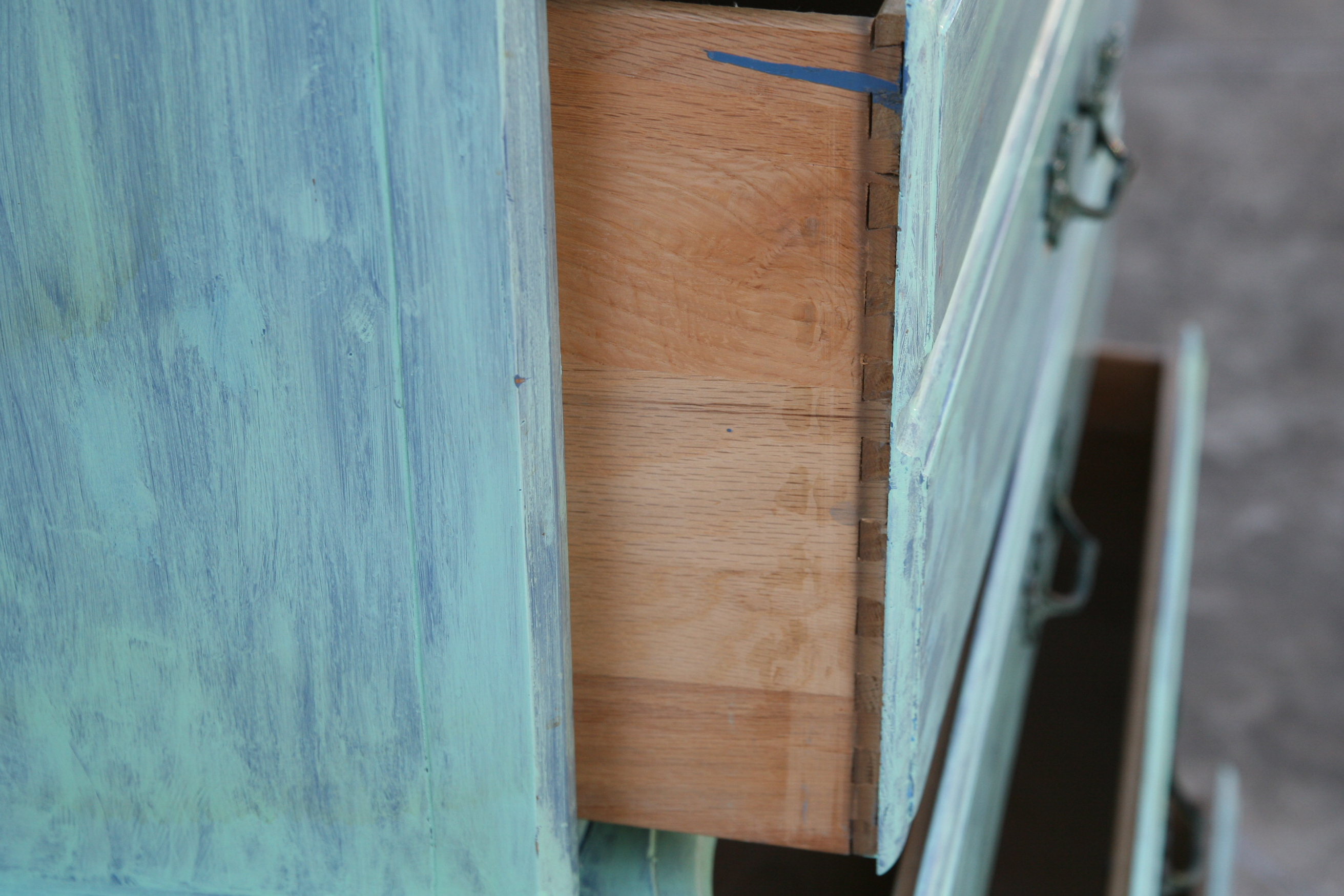 Vintage Painted Chest on Chest