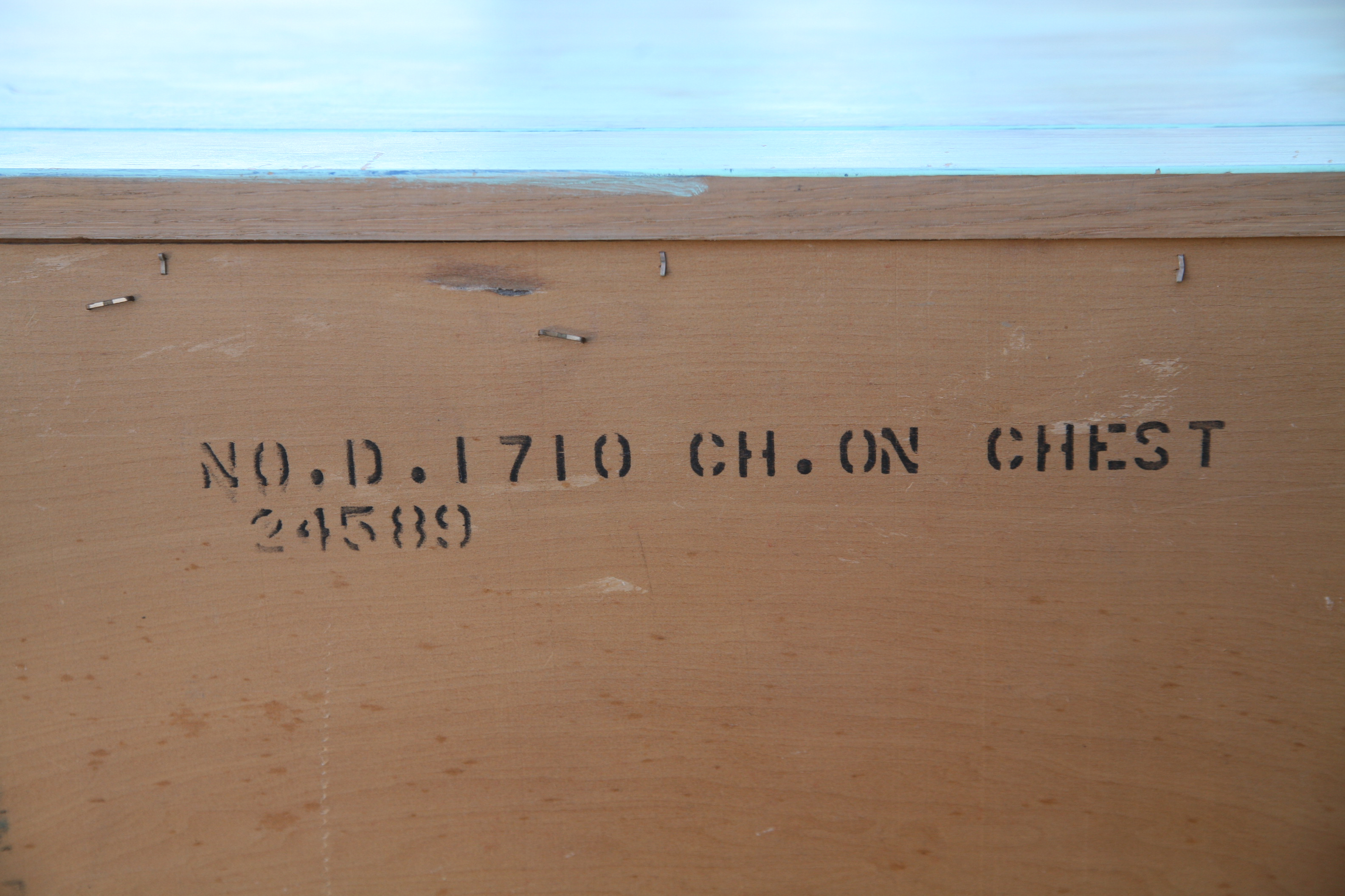 Vintage Painted Chest on Chest