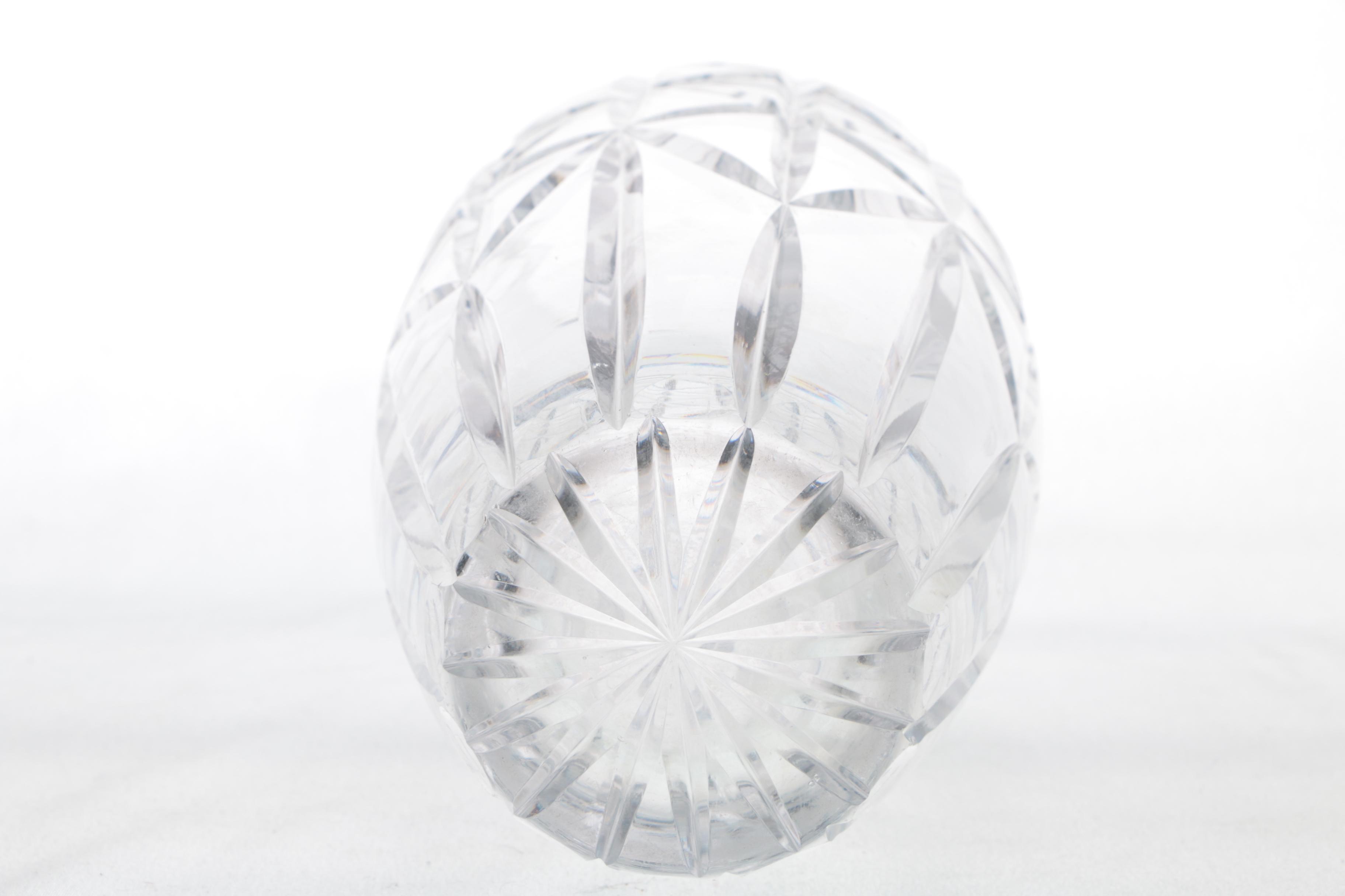 Deco Revival Crystal Vase