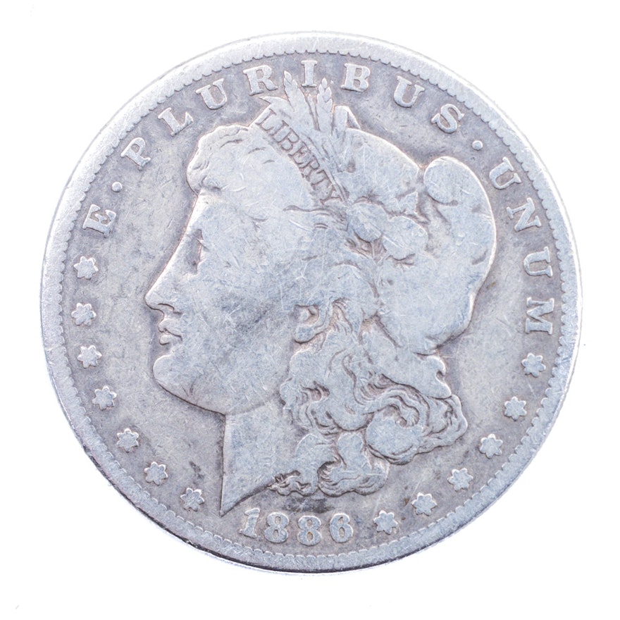 1886-S Morgan Silver Dollar