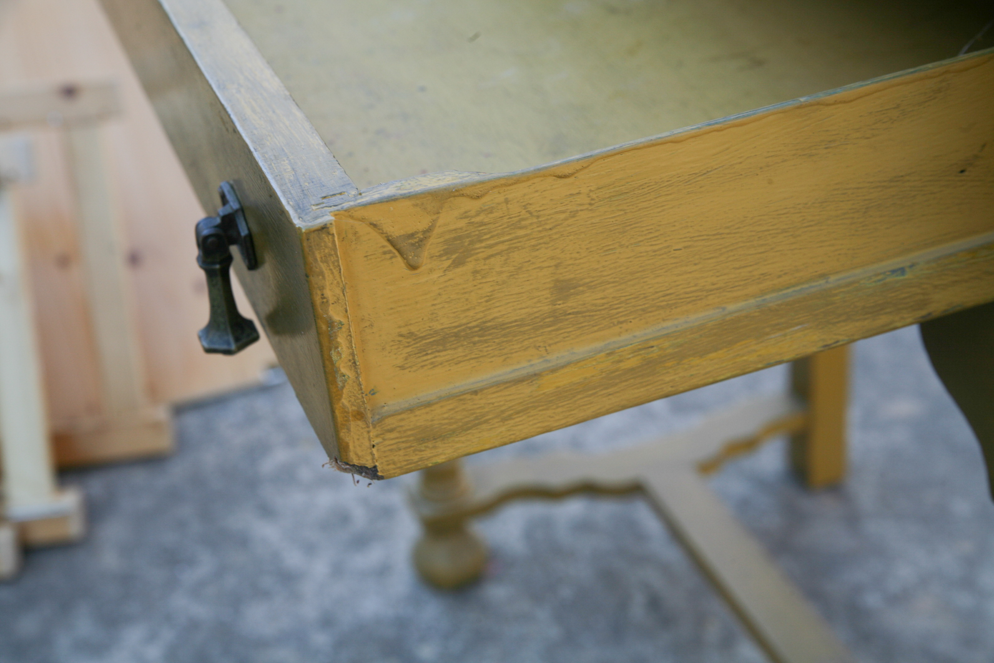 Vintage William and Mary Style Console Table