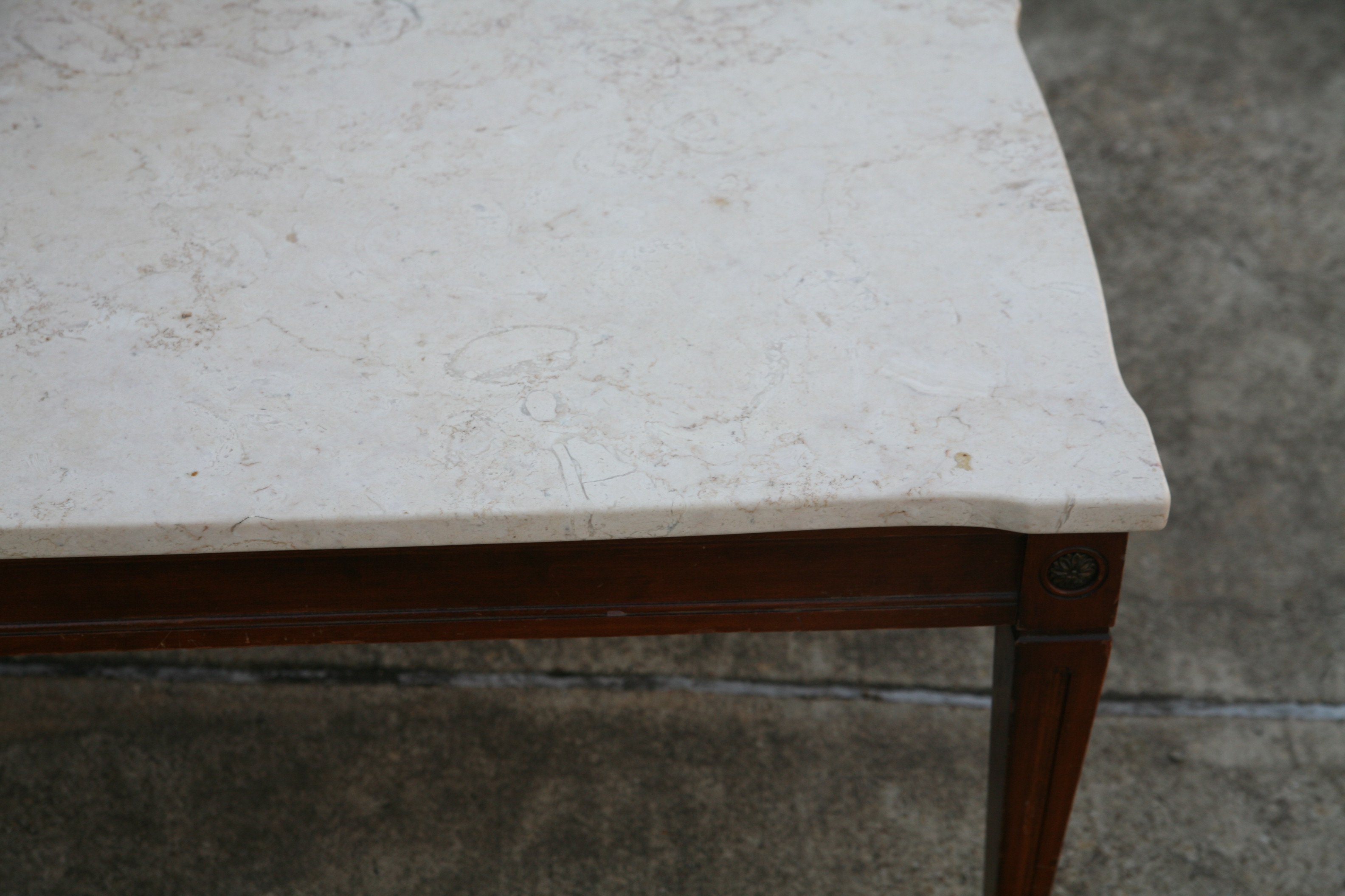 Vintage Stone Top Coffee Table