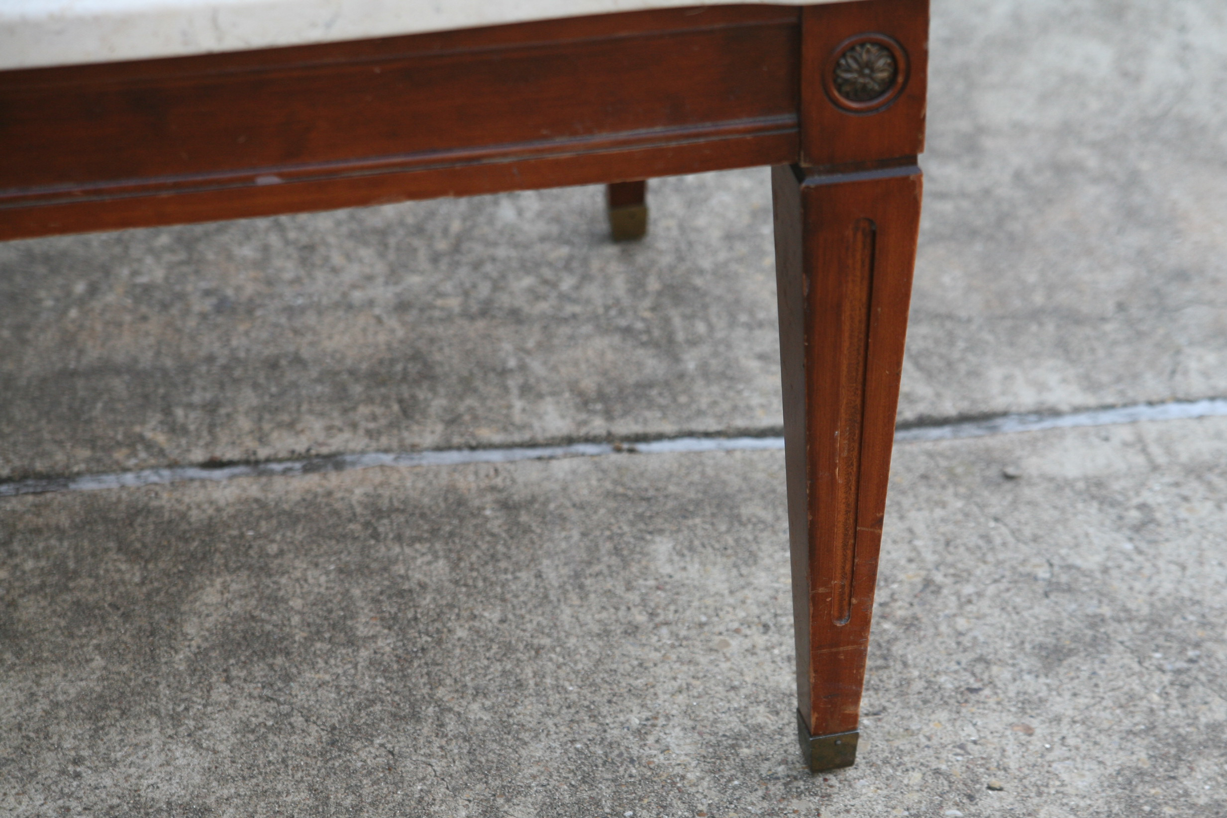 Vintage Stone Top Coffee Table