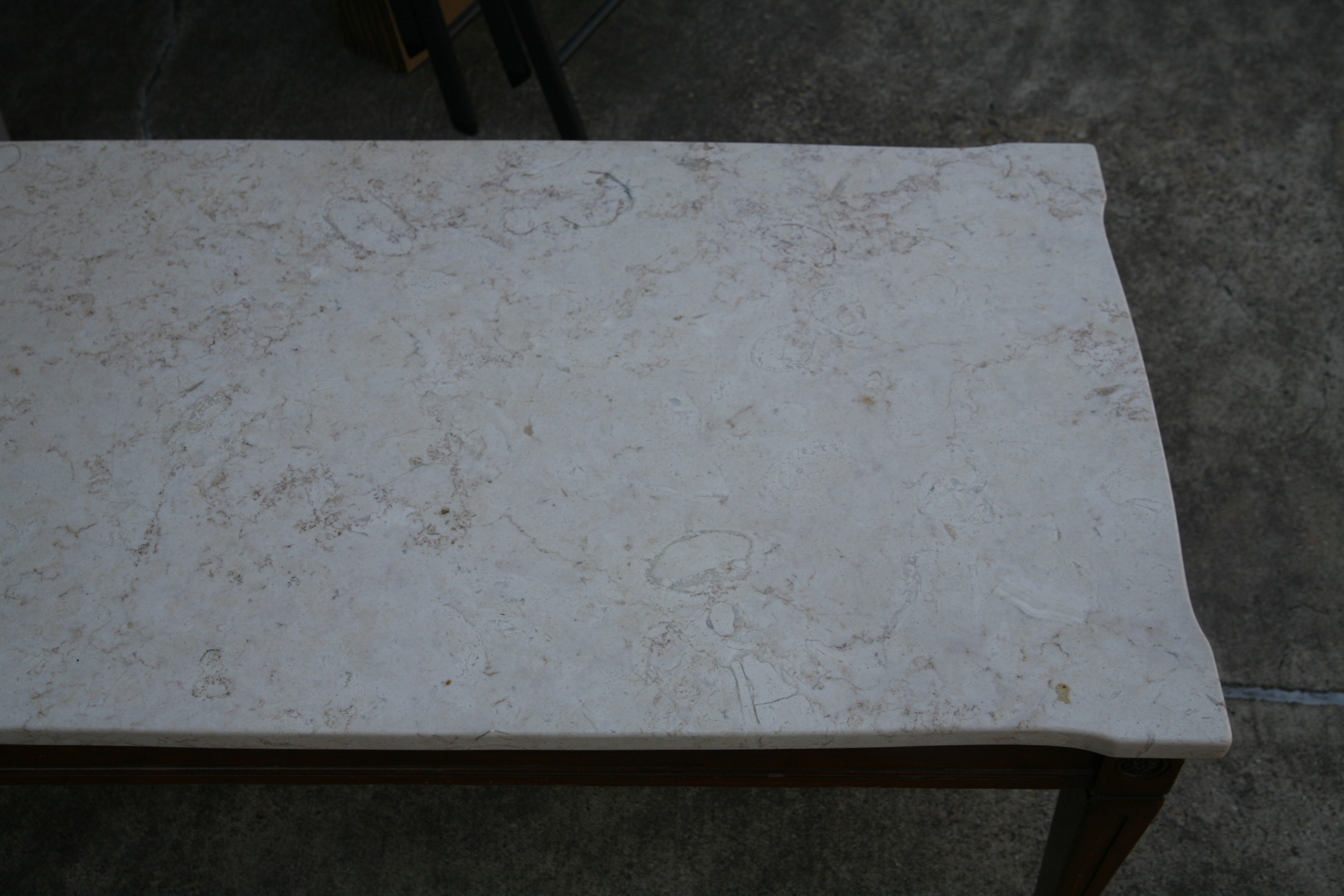Vintage Stone Top Coffee Table