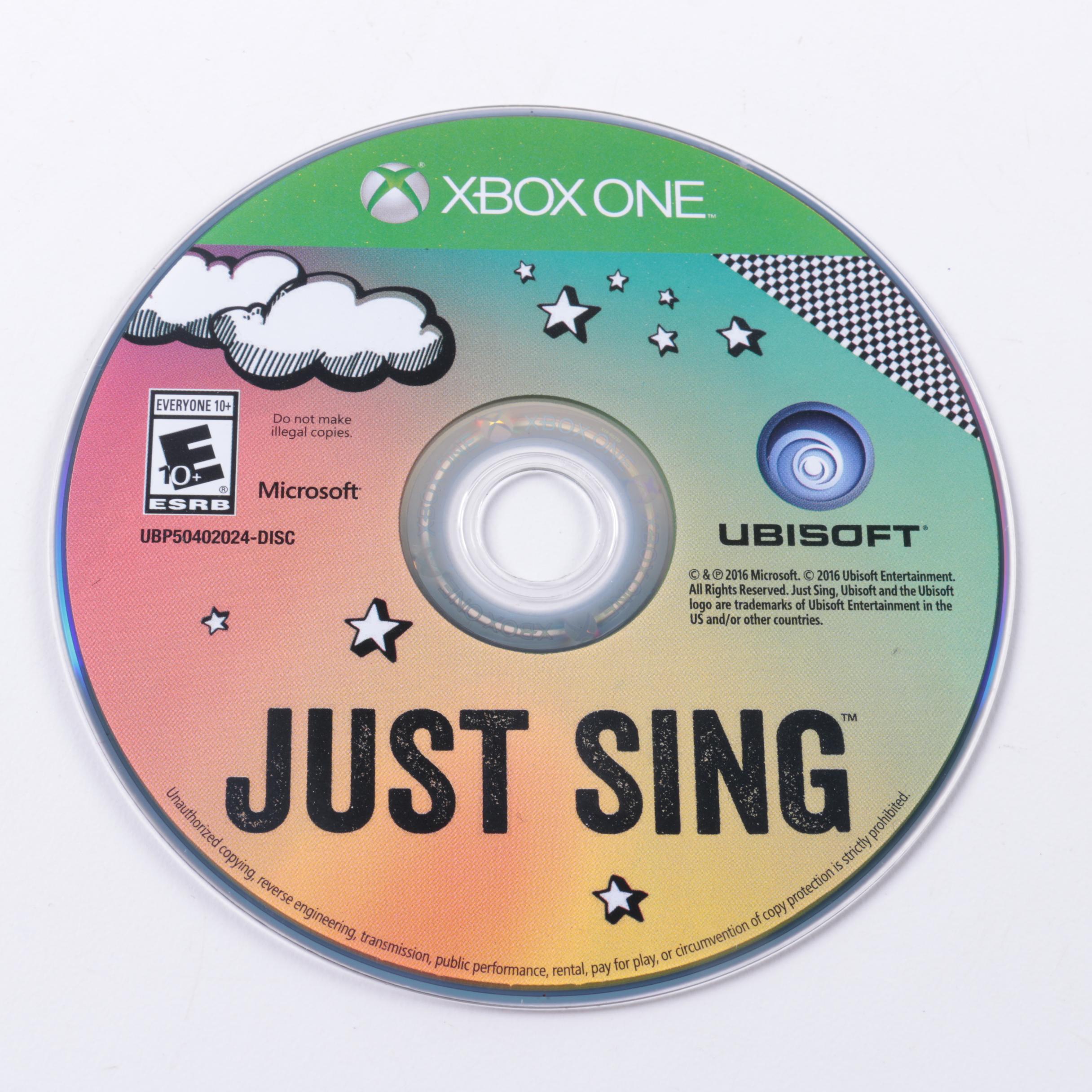 XBox One Discs With Kinect Adaptors