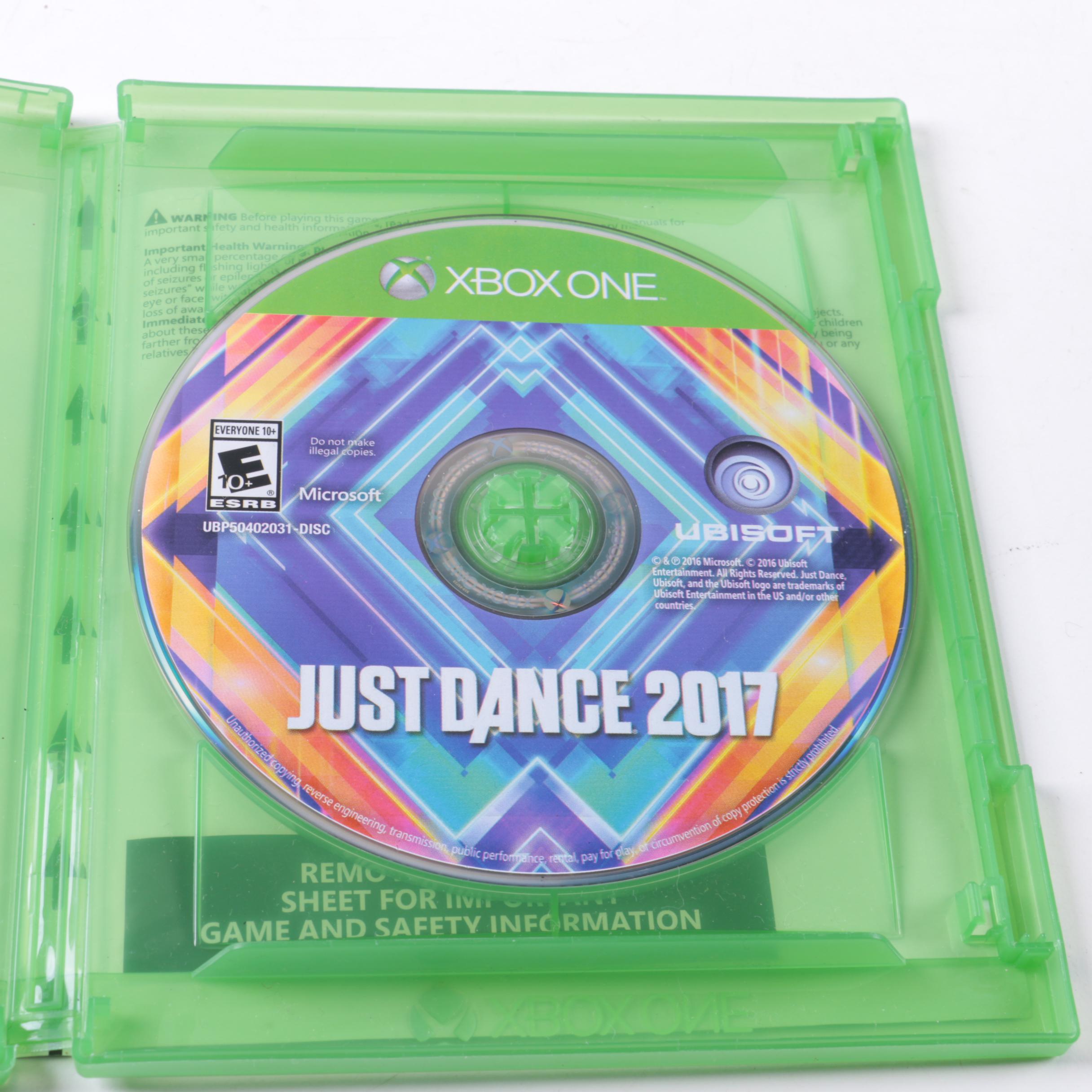 XBox One Discs With Kinect Adaptors