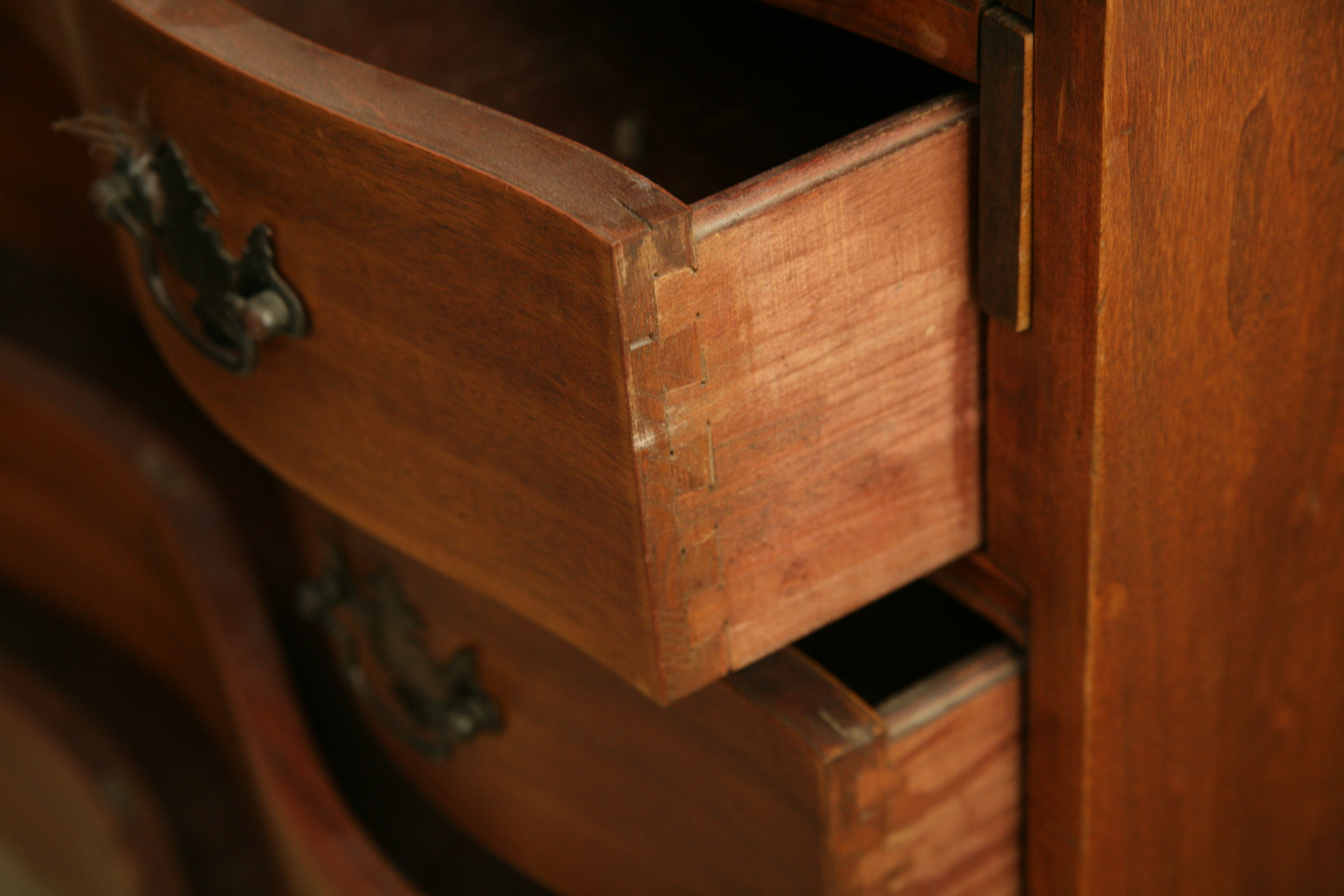 Vintage Federal Style Walnut Secretary