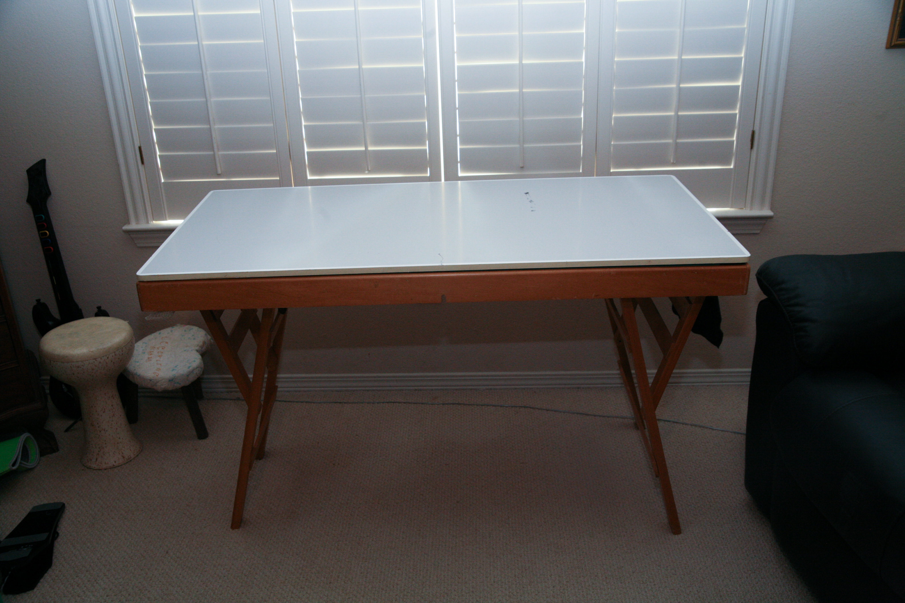 Folding Multi-Purpose Game Table