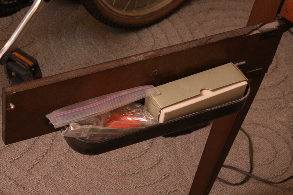 Vintage Sears Kenmore Sewing Machine and Table