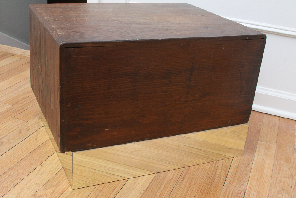 Antique Heminway & Bartlett Silk Company Spool Cabinet