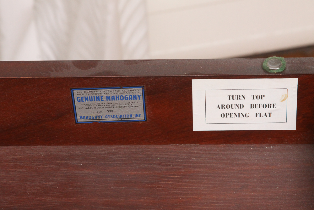 Vintage Mahogany Cardtable