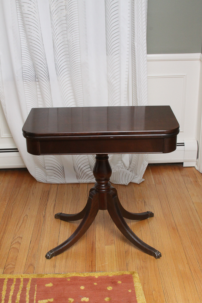Vintage Mahogany Cardtable