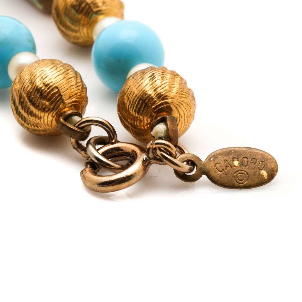 Assortment of Gemstone Jewelry Including Cadoro