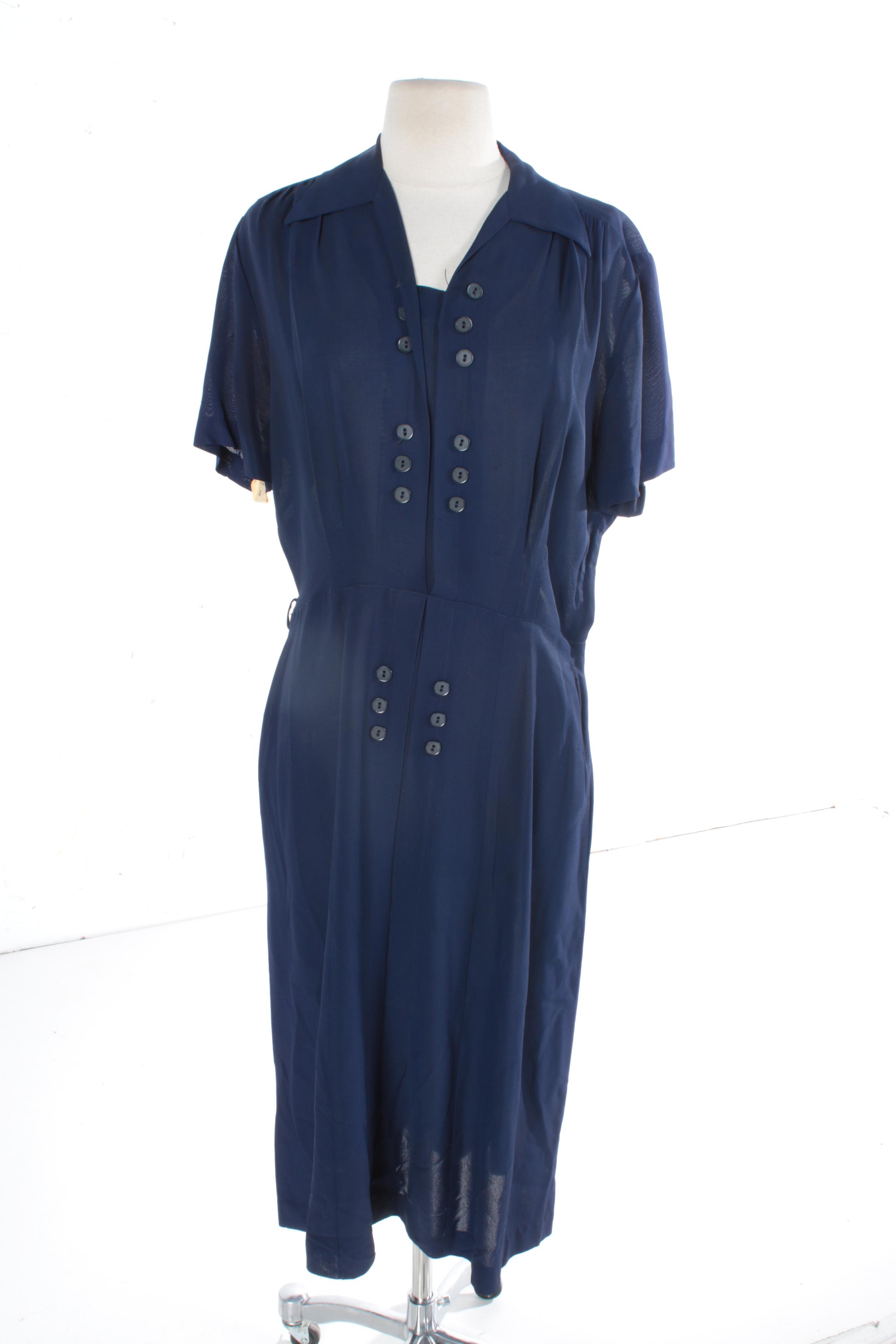 Women's Circa 1940s Vintage Dresses