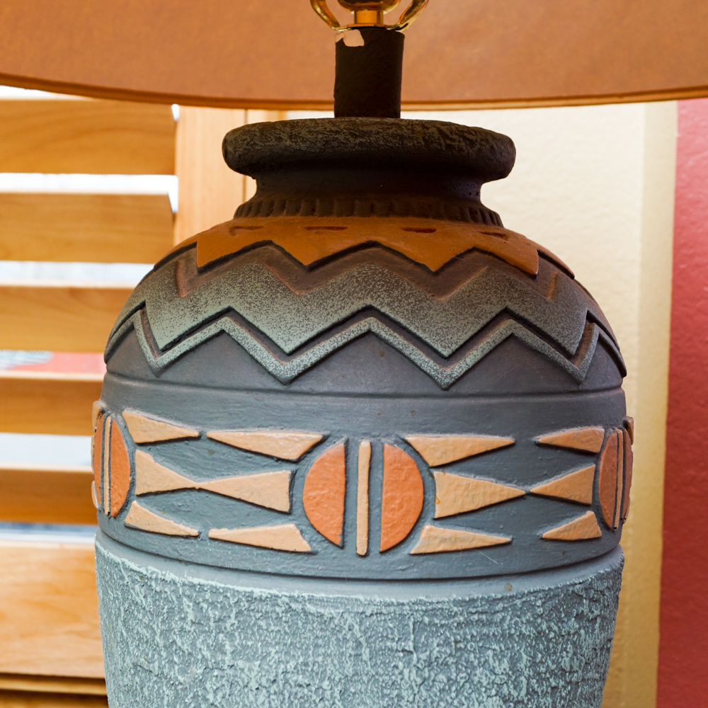 Pair of Southwest Style Table Lamps