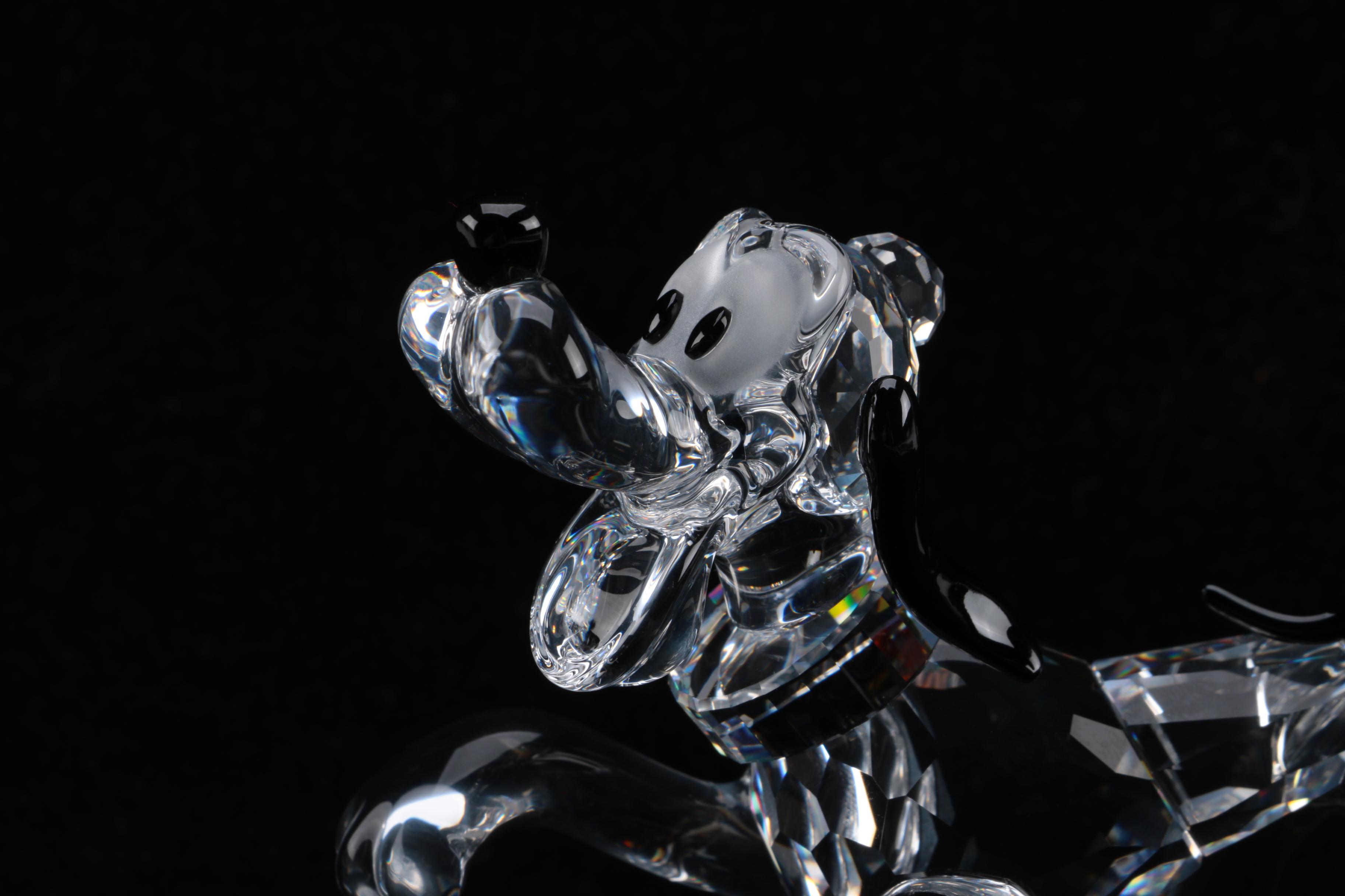Swarovski Crystal Disney Showcase Collection Pluto Figurine