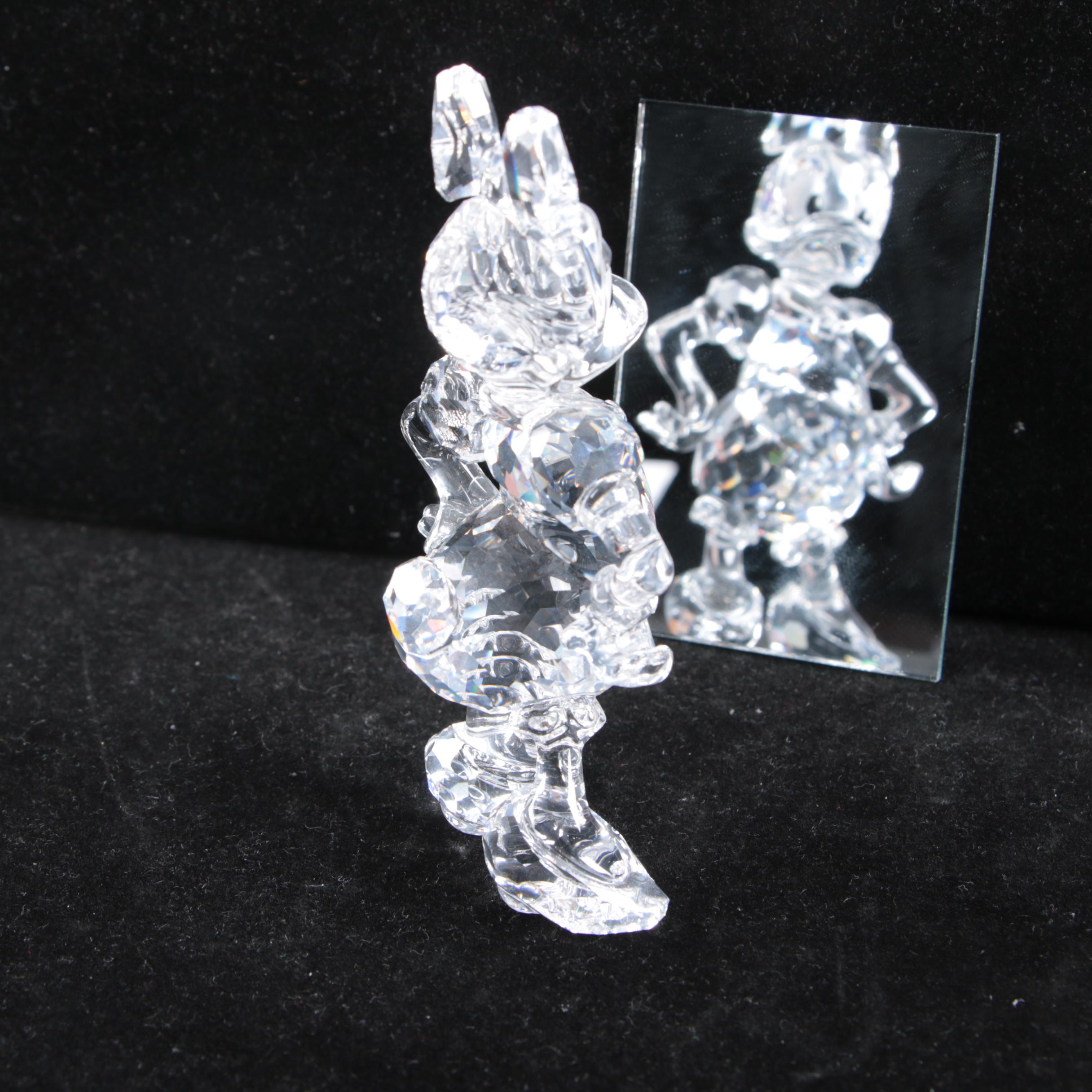 Swarovski Crystal Disney Showcase Collection Daisy Duck Figurine