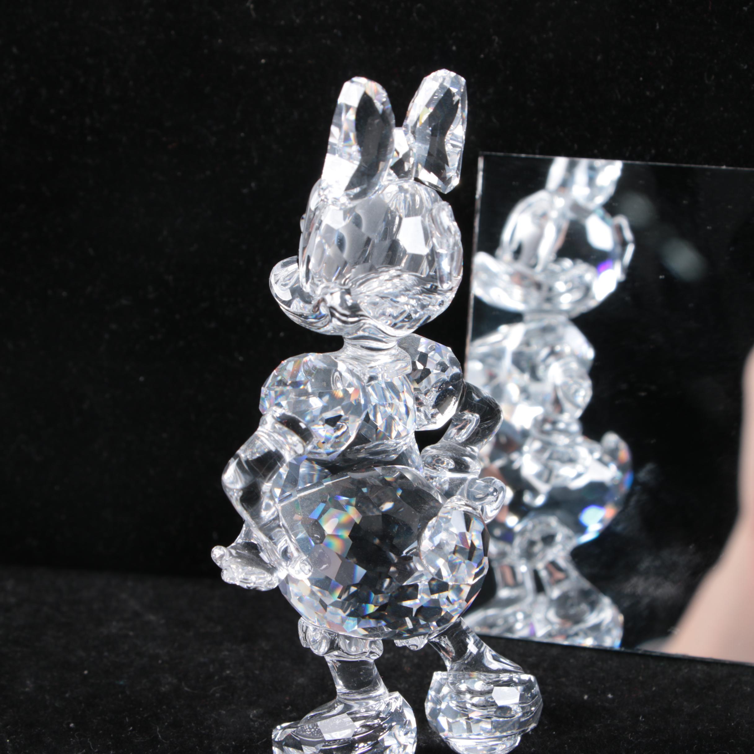 Swarovski Crystal Disney Showcase Collection Daisy Duck Figurine
