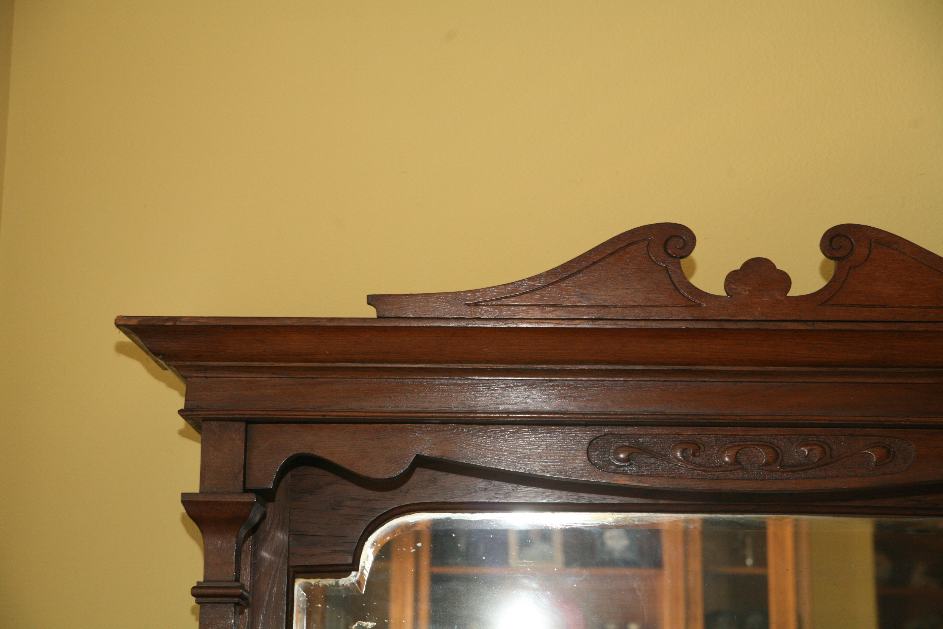 Antique English Art Nouveau Buffet